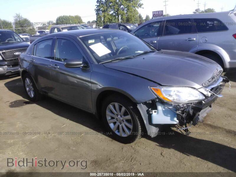 2012 Chrysler 200 Touring (VIN 1C3CCBBB8CN230010) — photo 1 of 10, IAAI, damage: front end