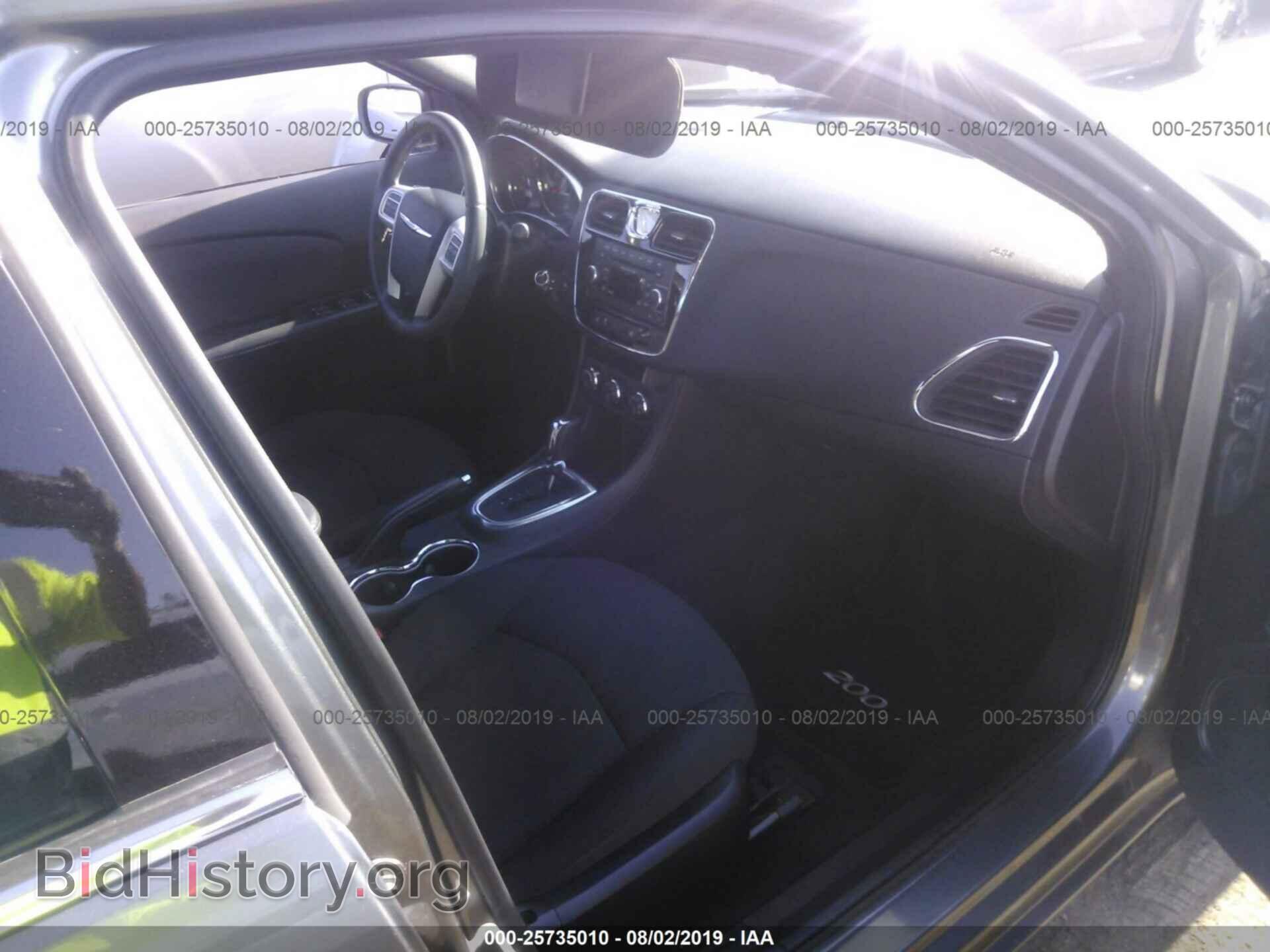 2012 CHRYSLER 200 - VIN: 1C3CCBBB8CN230010 - Фото 5