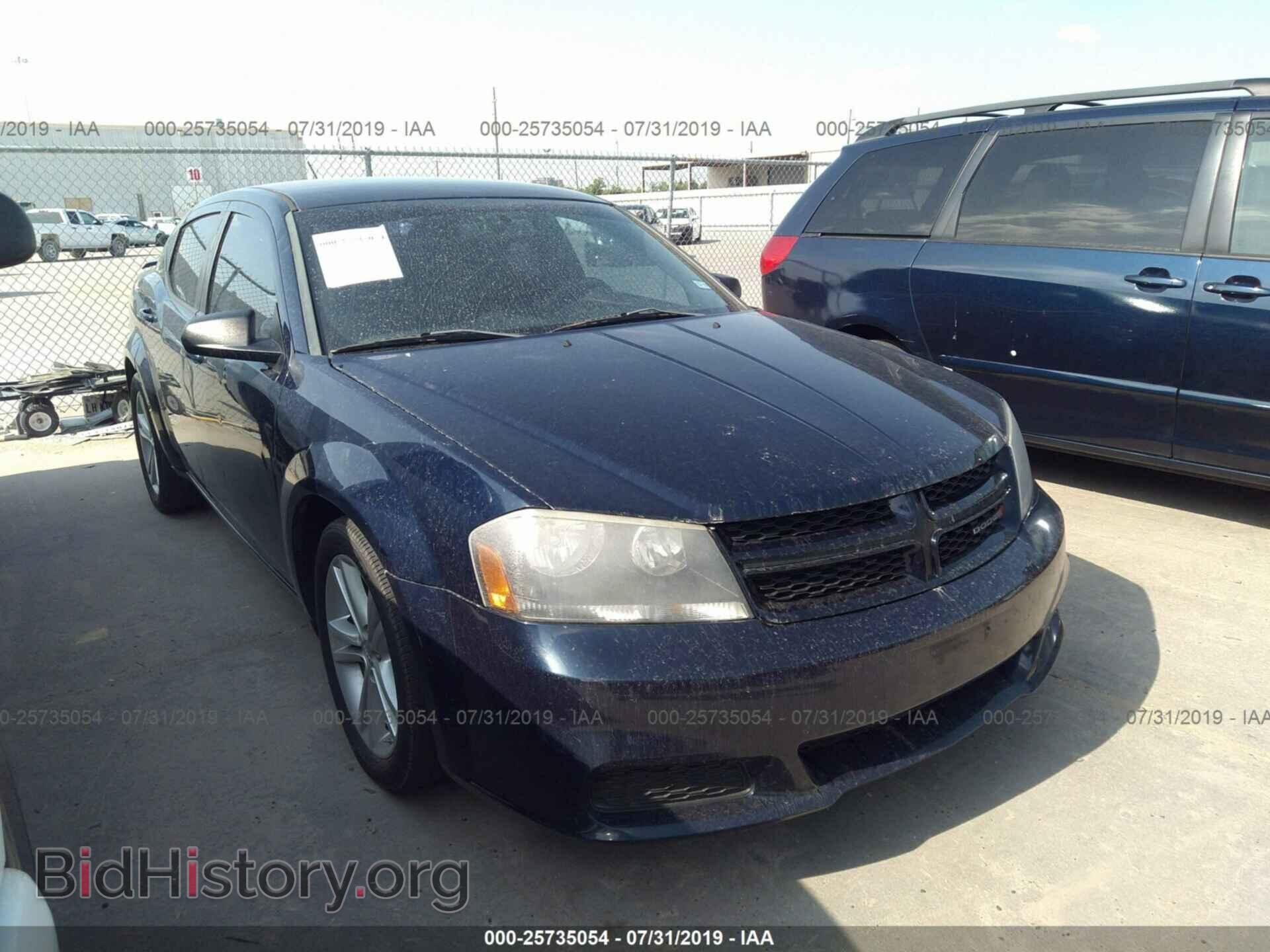 Фотография 1C3CDZAG7EN110799 - DODGE AVENGER 2014