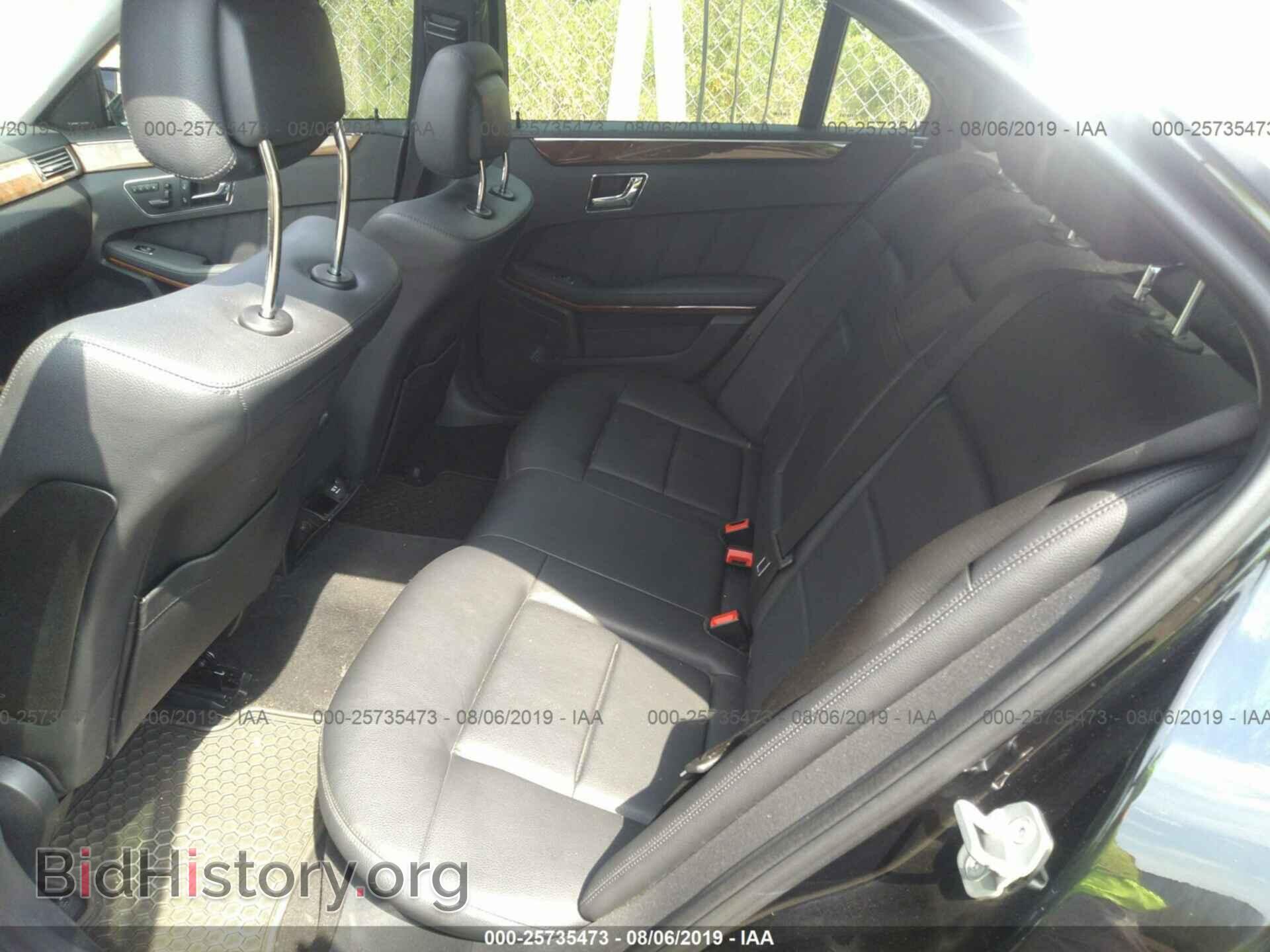 2011 MERCEDES-BENZ E - VIN: WDDHF8HB2BA314807 - Photo 8
