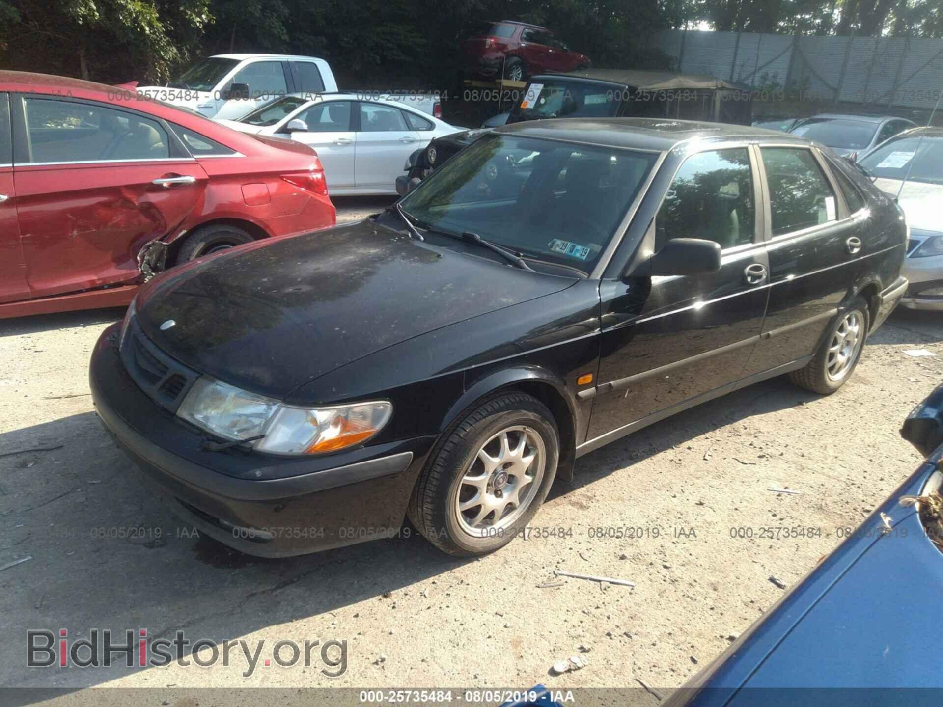 2000 SAAB 9-3 - VIN: YS3DD55H2Y2041076 - Photo 2