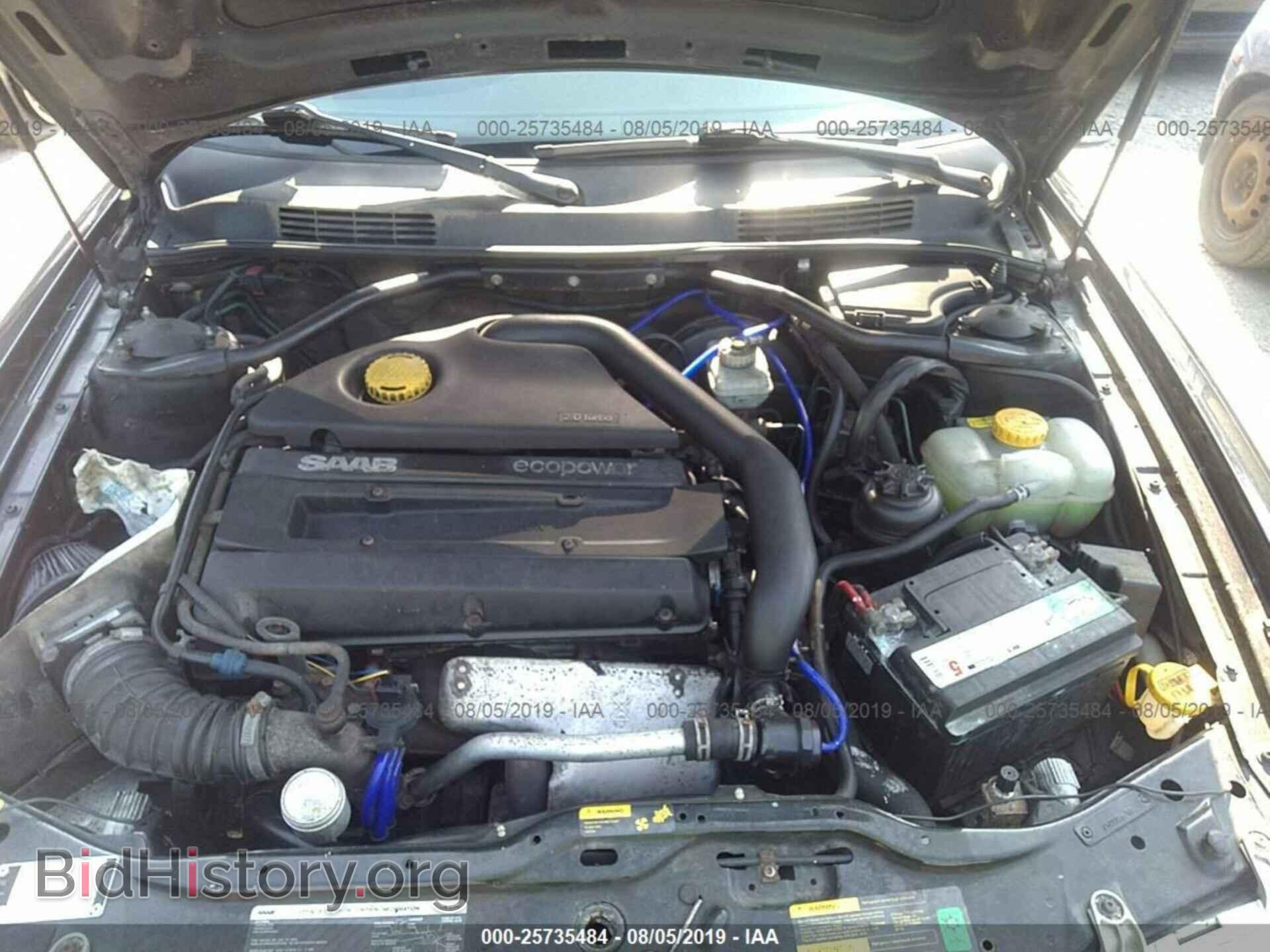 2000 SAAB 9-3 - VIN: YS3DD55H2Y2041076 - Photo 10
