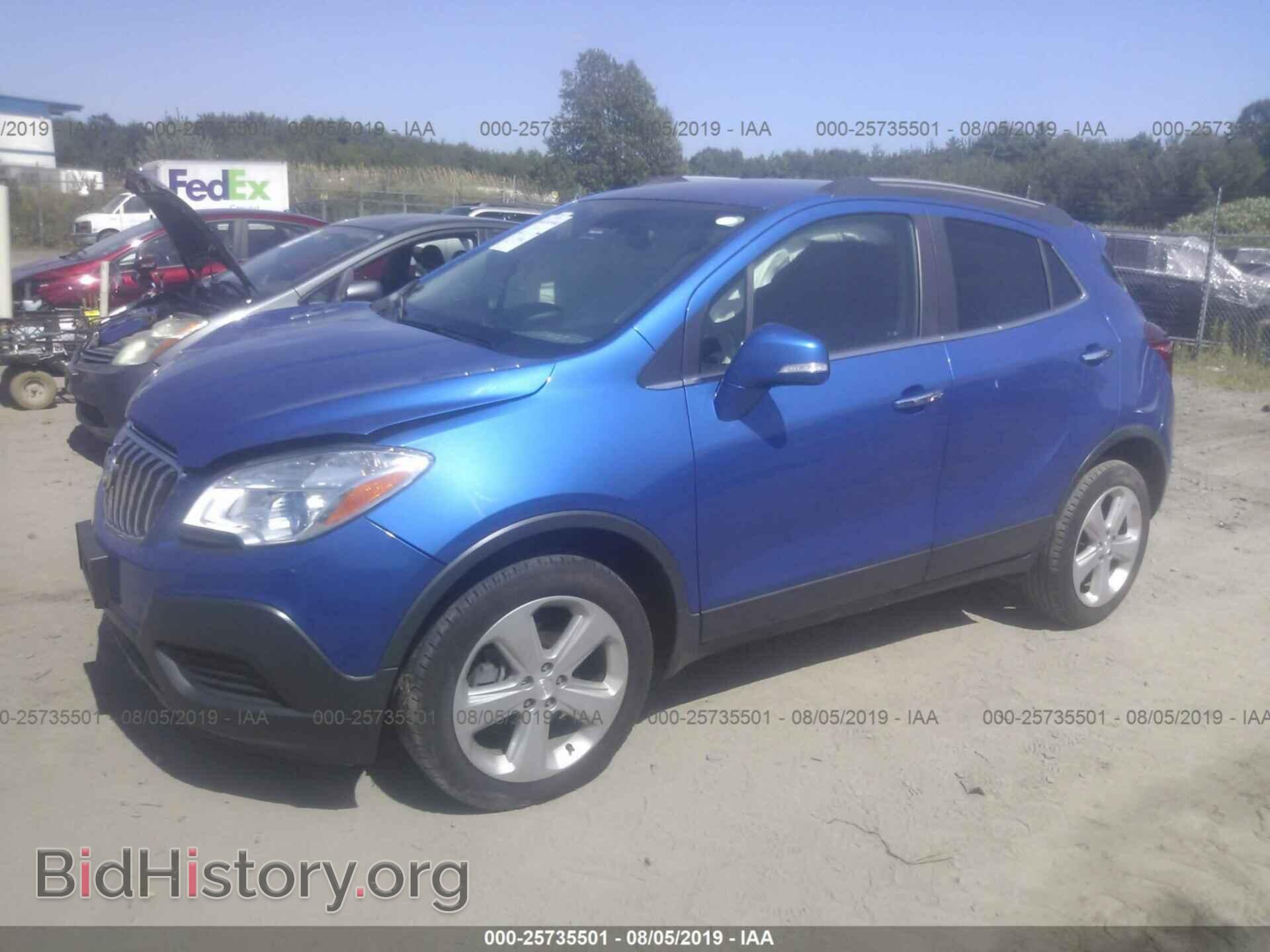 2016 BUICK ENCORE - VIN: KL4CJESB4GB709559 - Фото 2