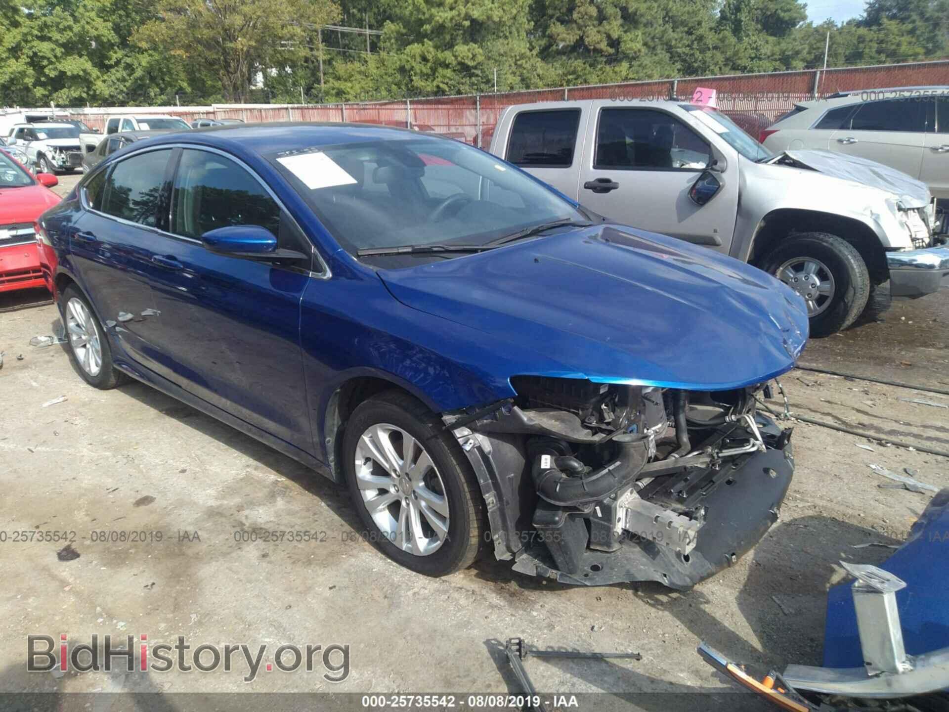 Фотография 1C3CCCAB3GN157870 - CHRYSLER 200 2016