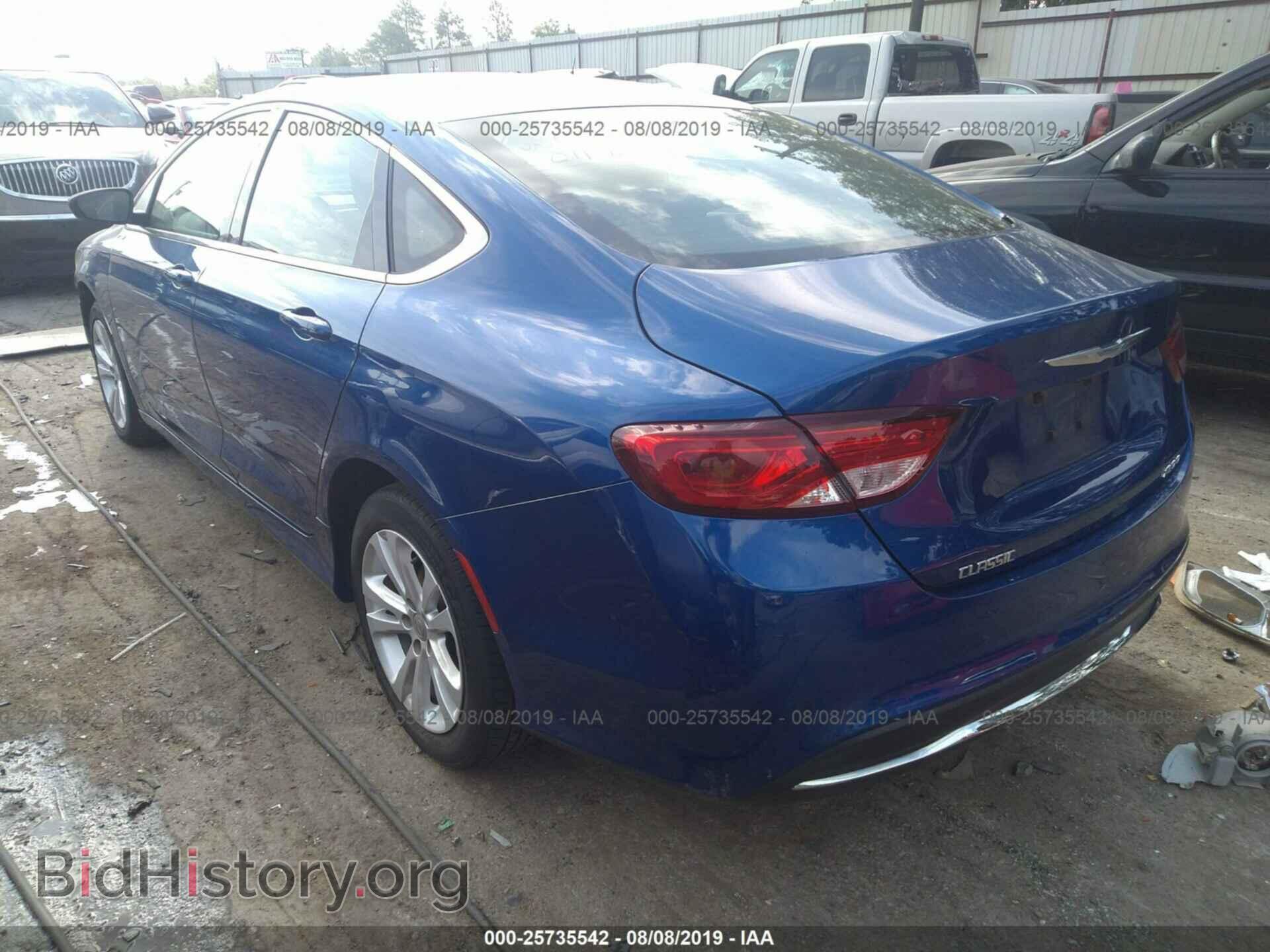 2016 CHRYSLER 200 - VIN: 1C3CCCAB3GN157870 - Фото 3