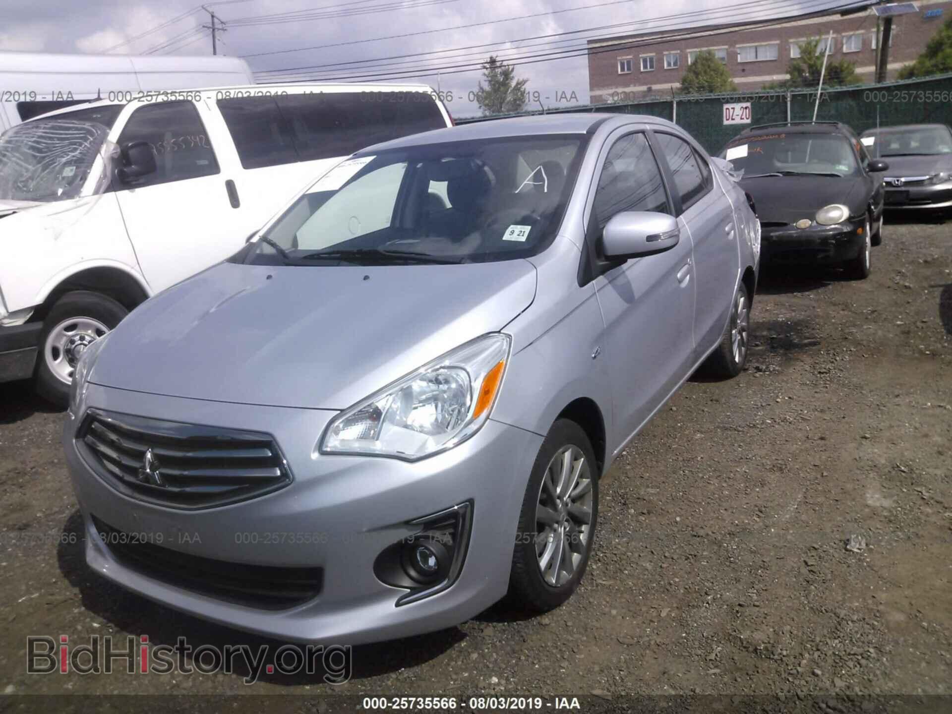 2017 MITSUBISHI MIRAGE - VIN: ML32F4FJ8HH003582 - Фото 2