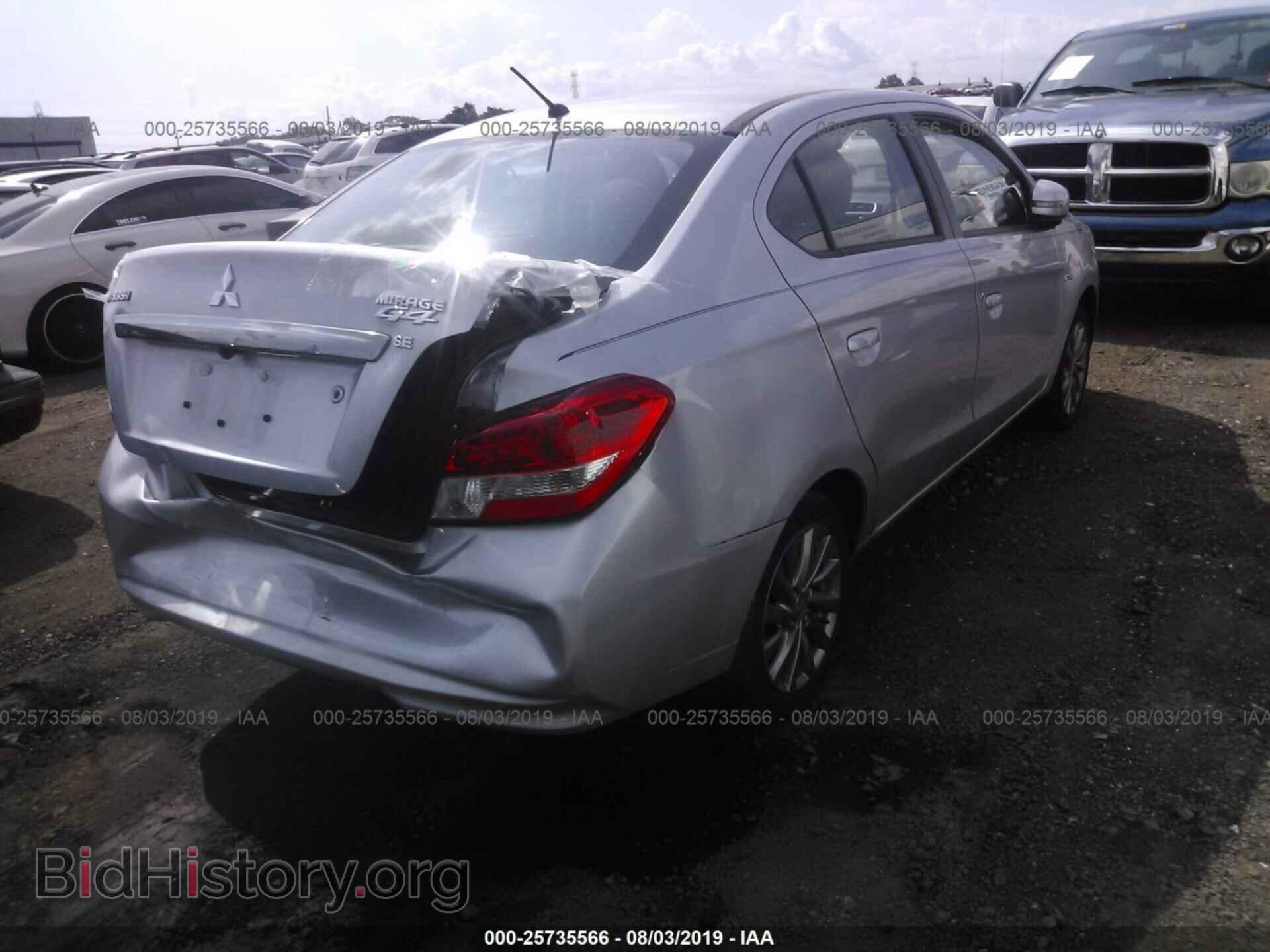 2017 MITSUBISHI MIRAGE - VIN: ML32F4FJ8HH003582 - Фото 4