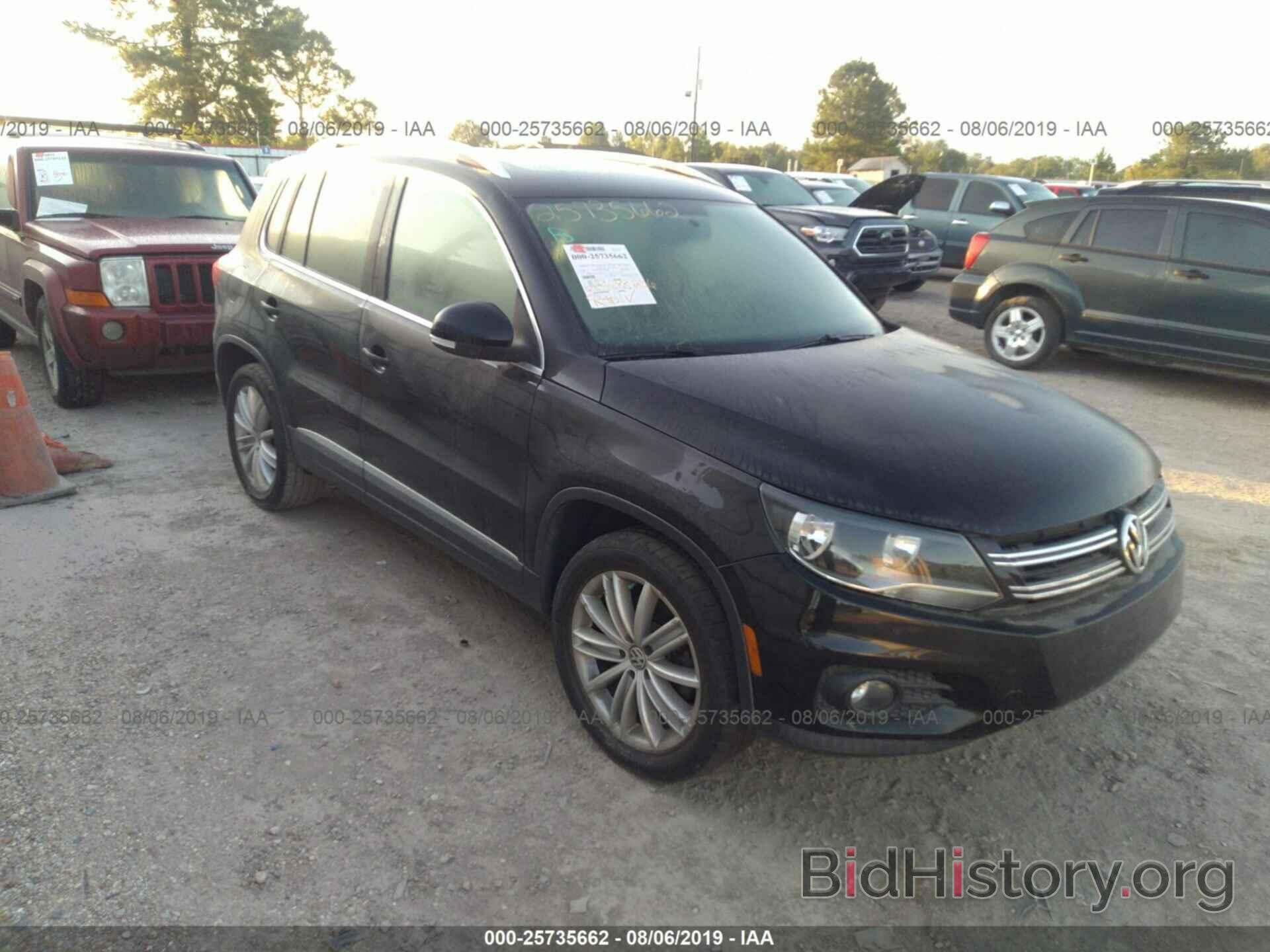 Photo WVGAV7AX8CW605309 - VOLKSWAGEN TIGUAN 2012