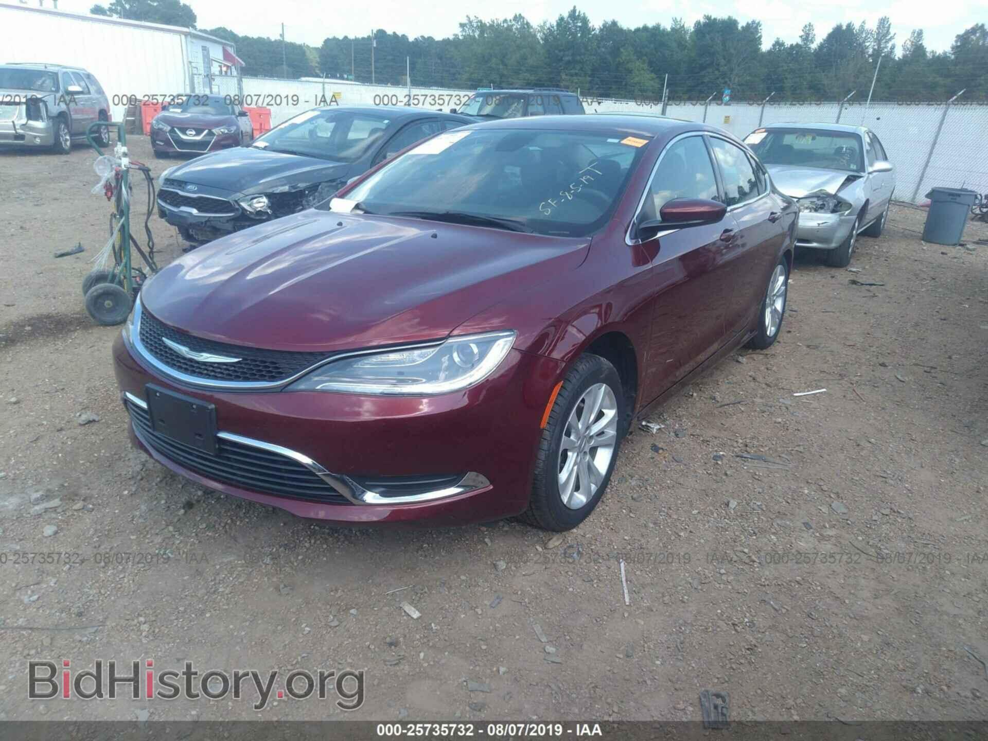 2015 CHRYSLER 200 - VIN: 1C3CCCABXFN543409 - Фото 2