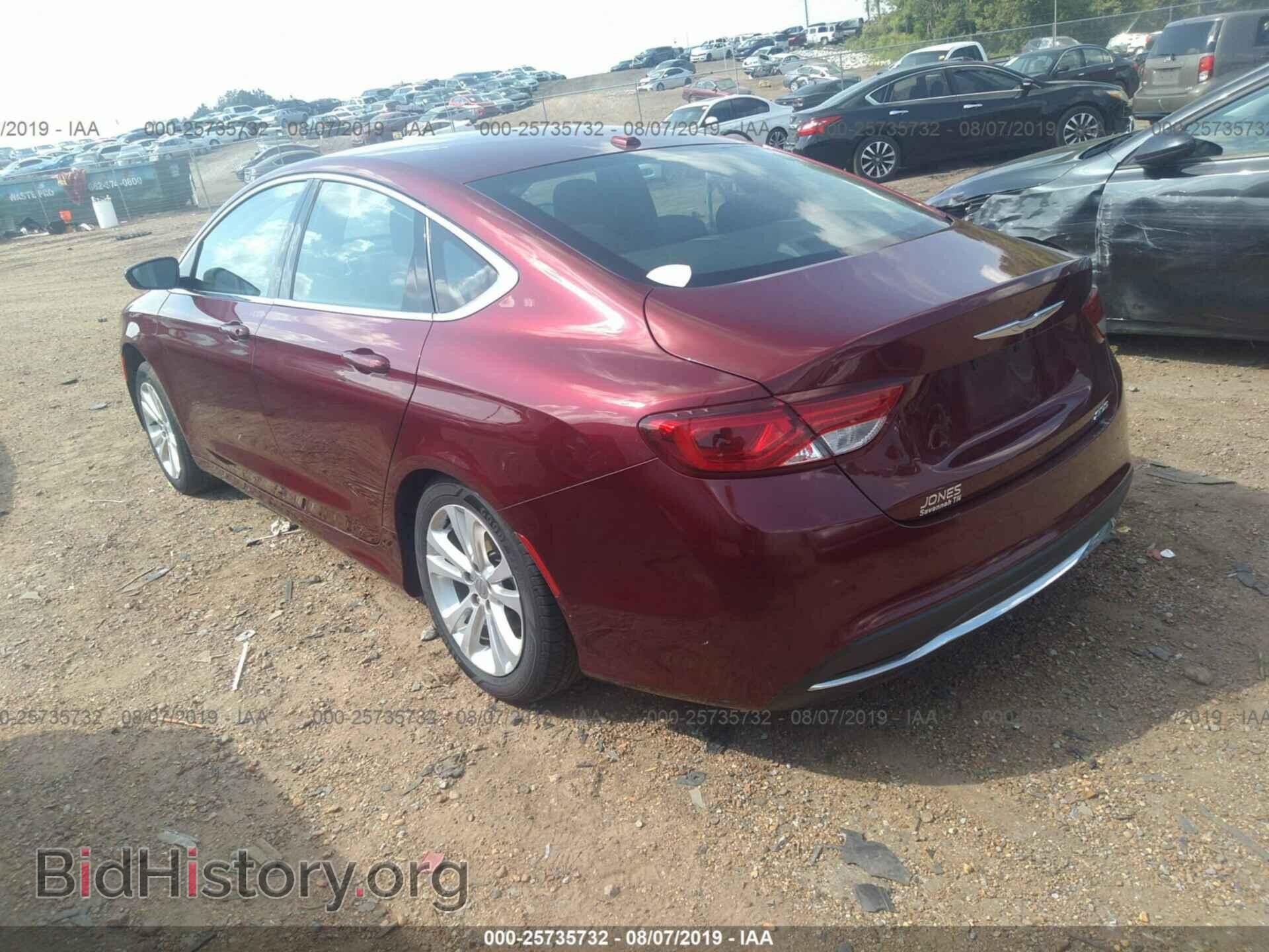 2015 CHRYSLER 200 - VIN: 1C3CCCABXFN543409 - Фото 3