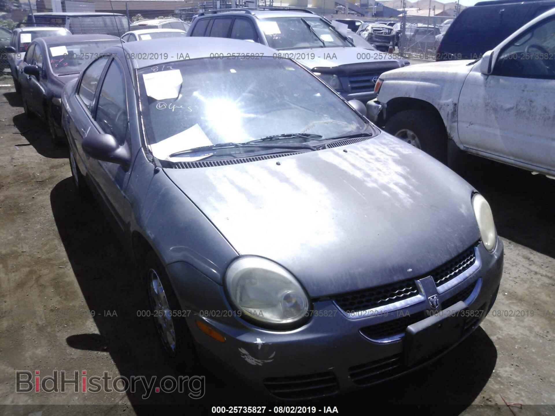 Photo 1B3ES56C85D256726 - DODGE NEON 2005