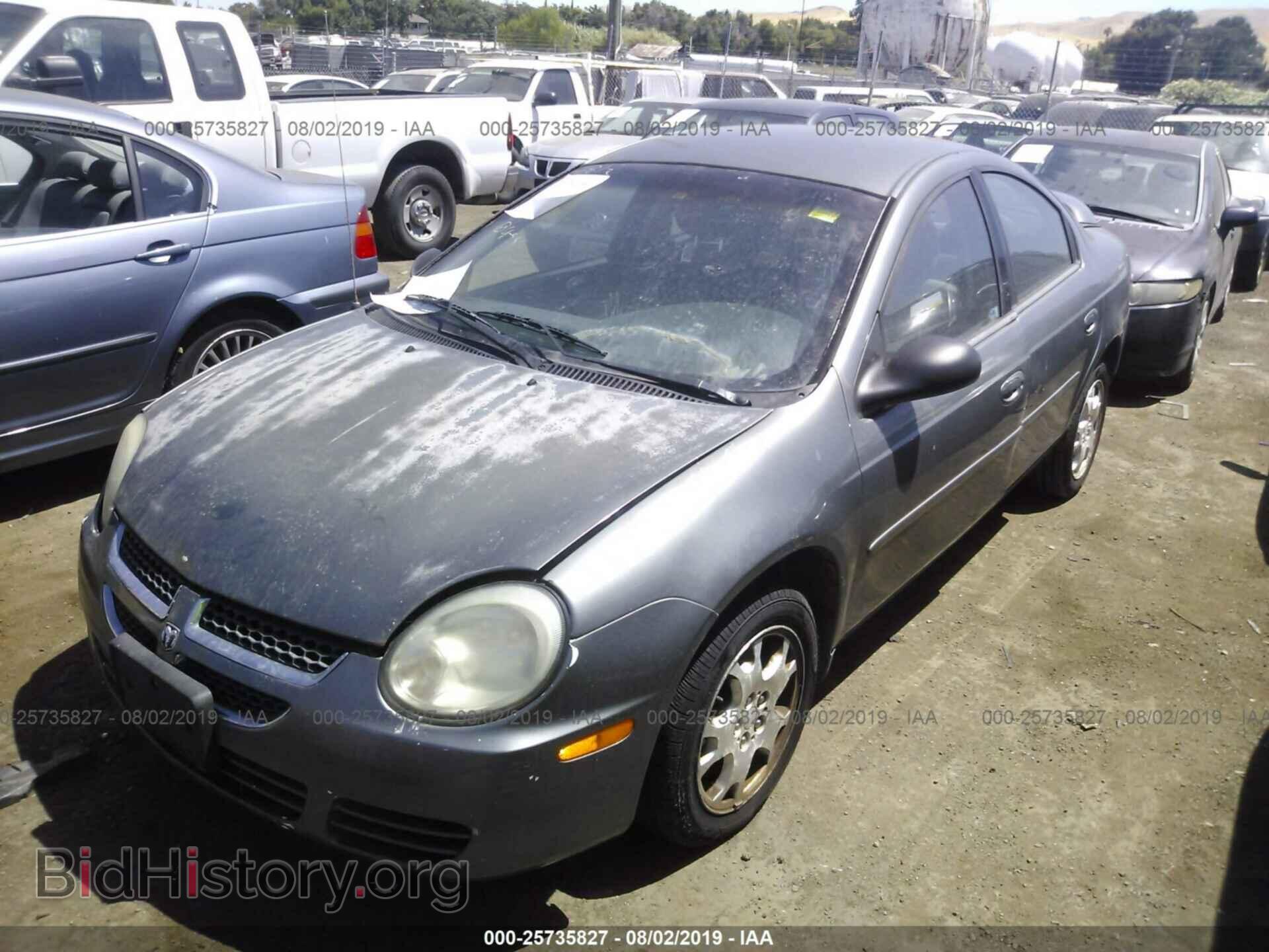 2005 DODGE NEON - VIN: 1B3ES56C85D256726 - Фото 2