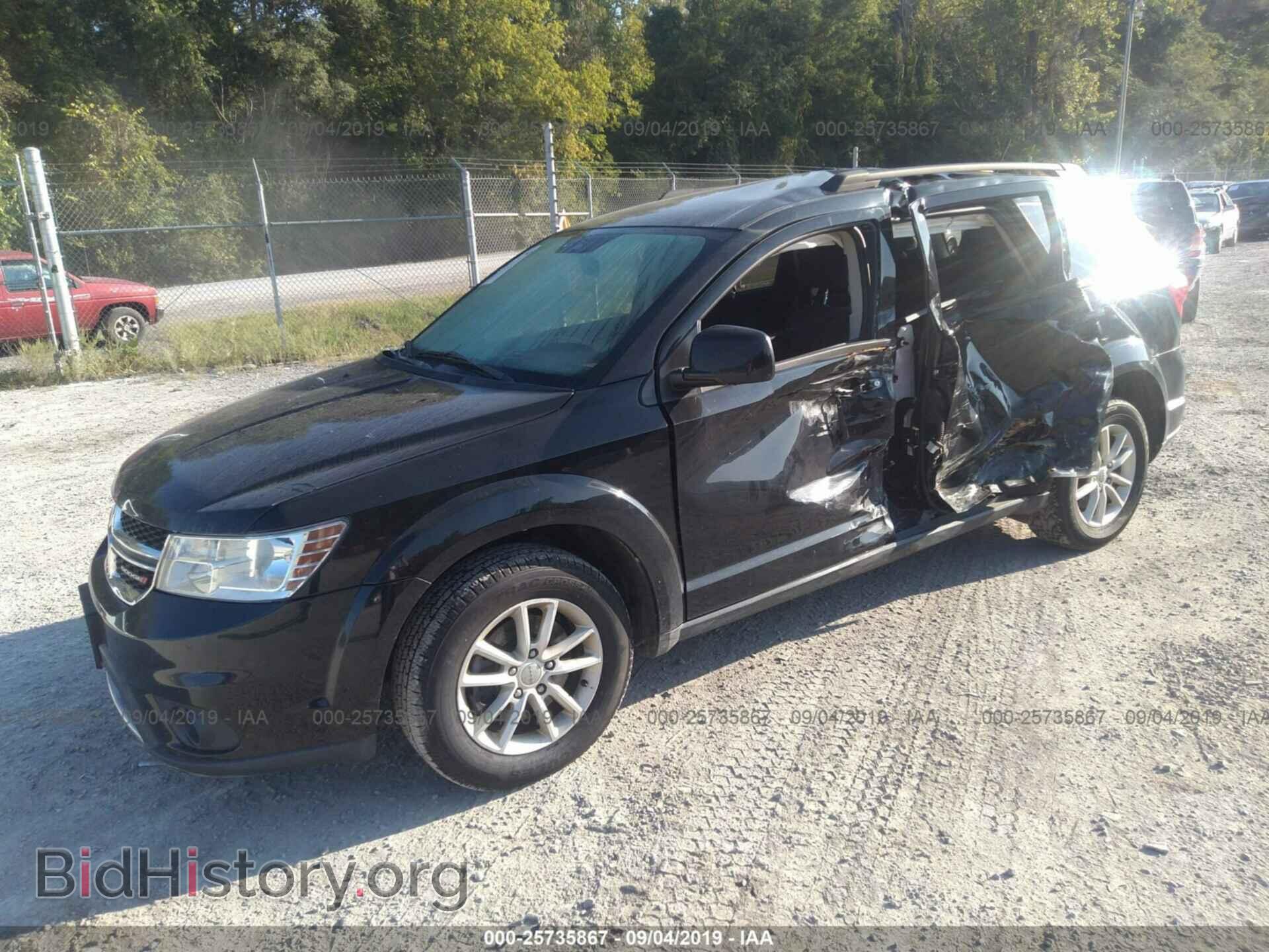 2014 DODGE JOURNEY - VIN: 3C4PDDBGXET244222 - Фото 2