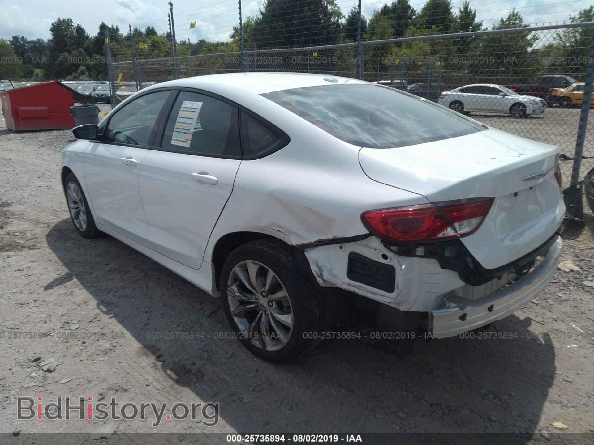 2015 CHRYSLER 200 - VIN: 1C3CCCBB7FN731397 - Photo 3