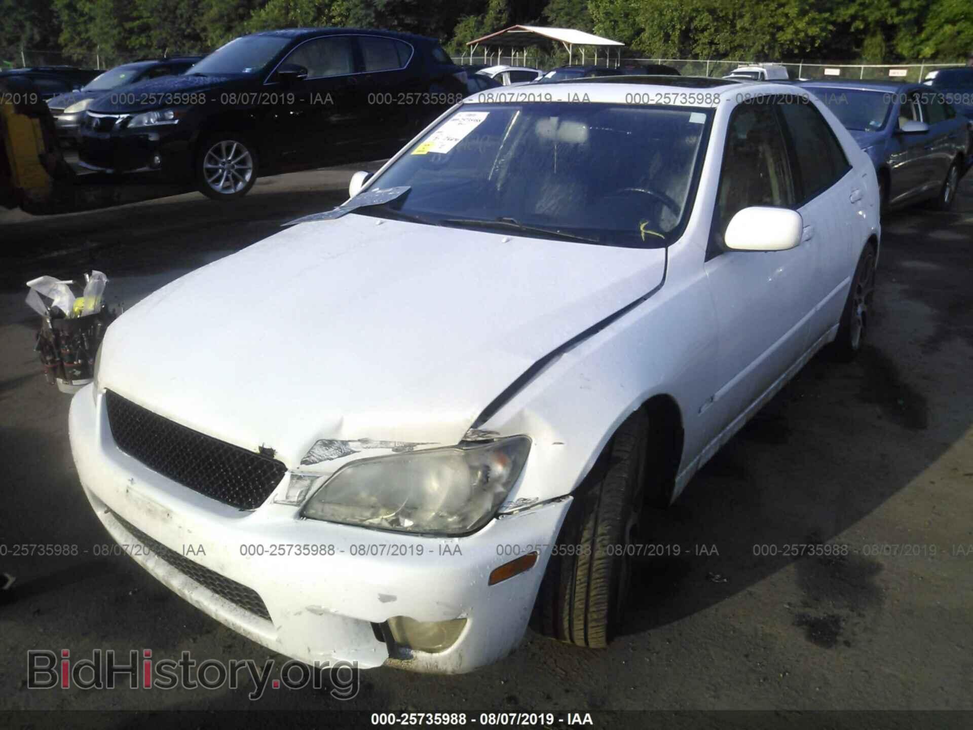 2002 LEXUS IS - VIN: JTHBD192020046906 - Фото 2