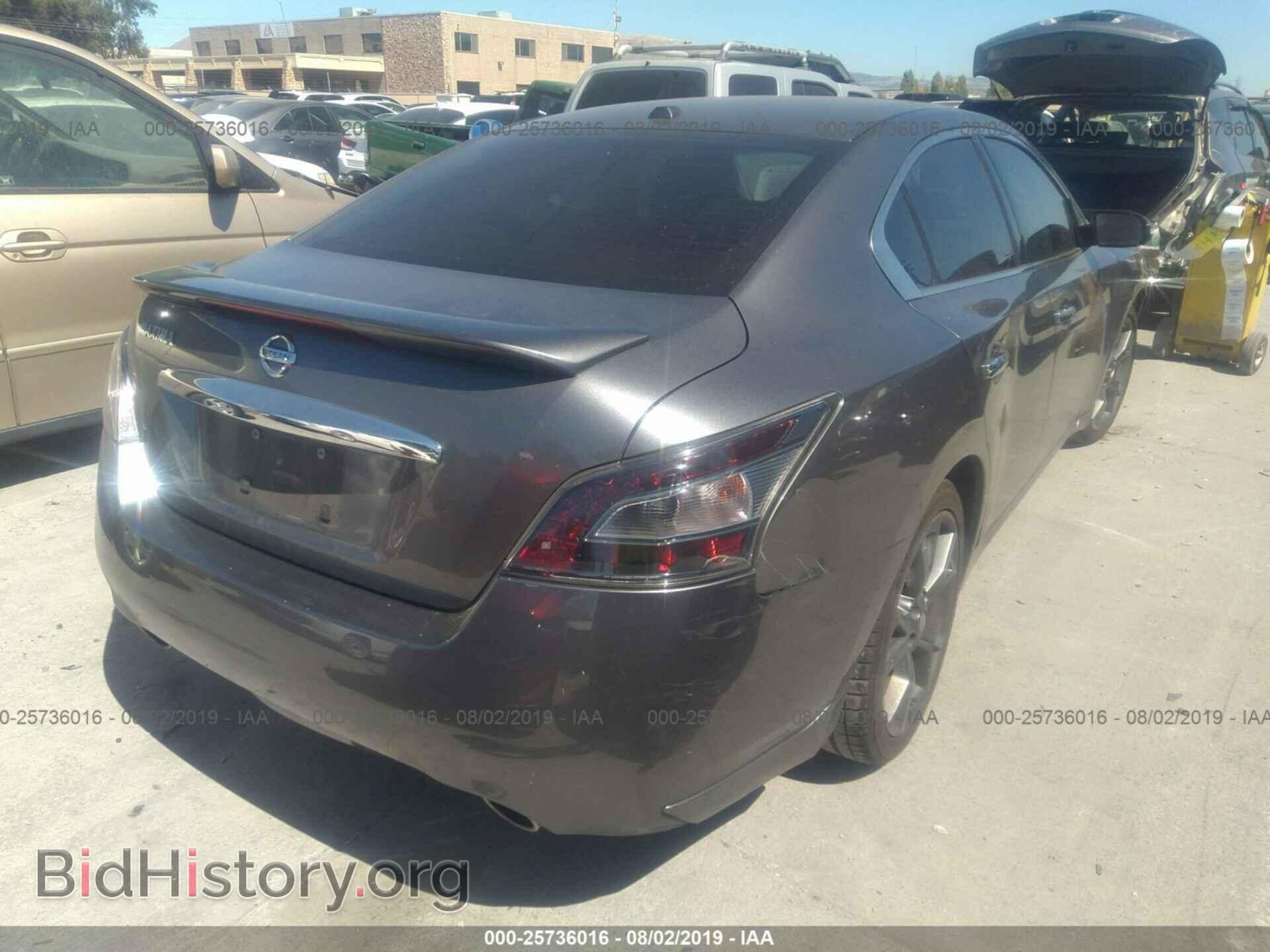 2014 NISSAN MAXIMA - VIN: 1N4AA5AP2EC478247 - Фото 4