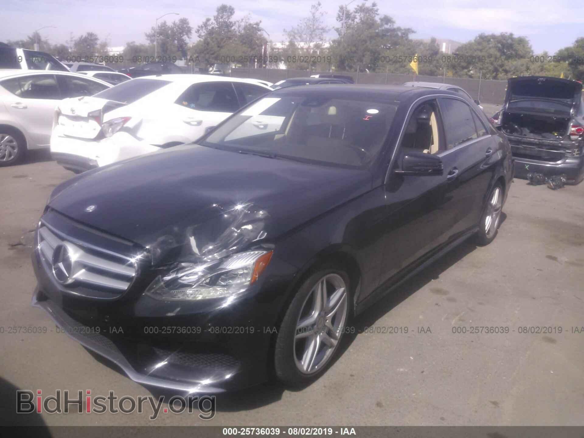 2014 MERCEDES-BENZ E - VIN: WDDHF5KB4EA796059 - Фото 2