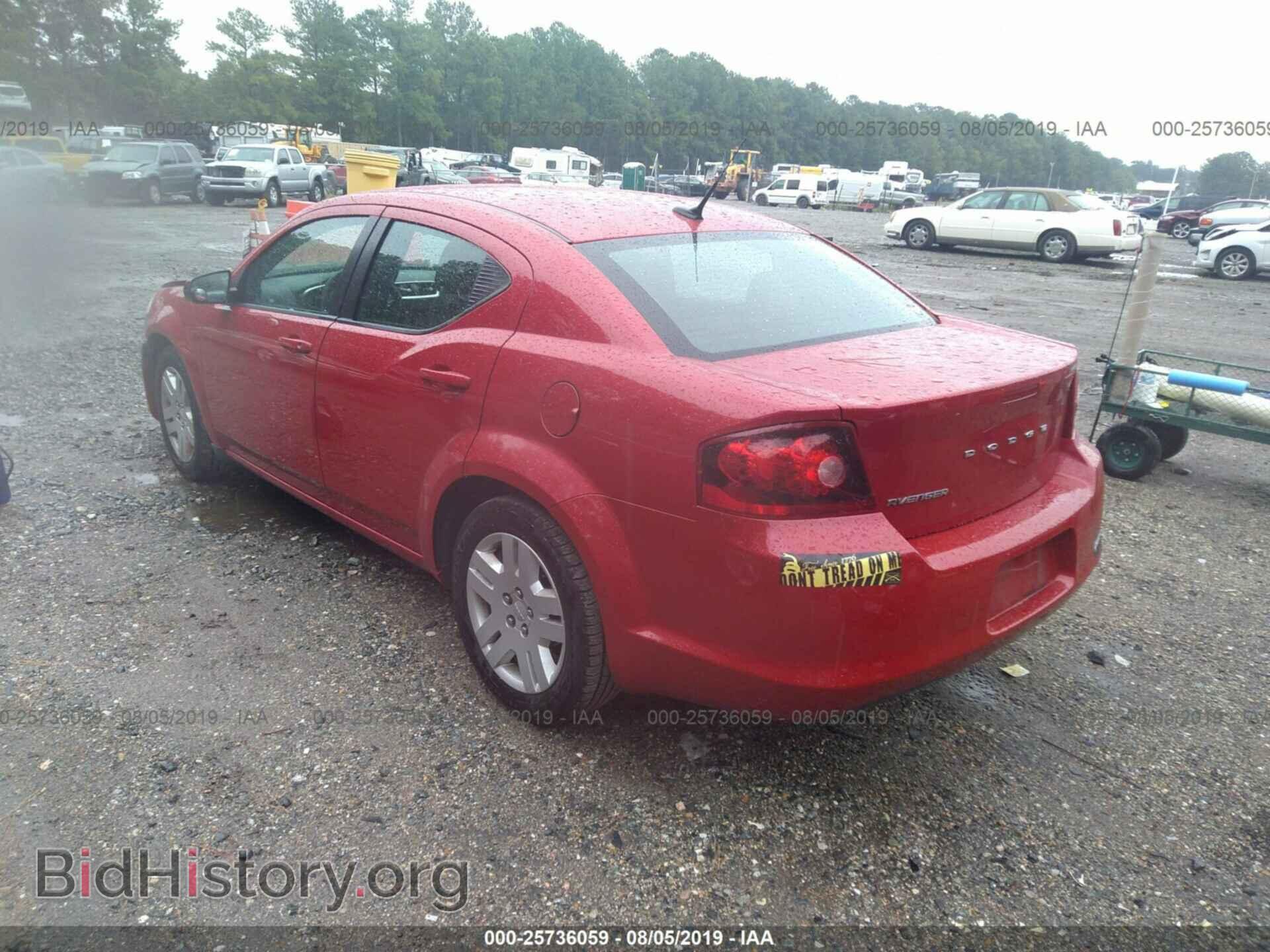 2011 DODGE AVENGER - VIN: 1B3BD4FB8BN517096 - Фото 3