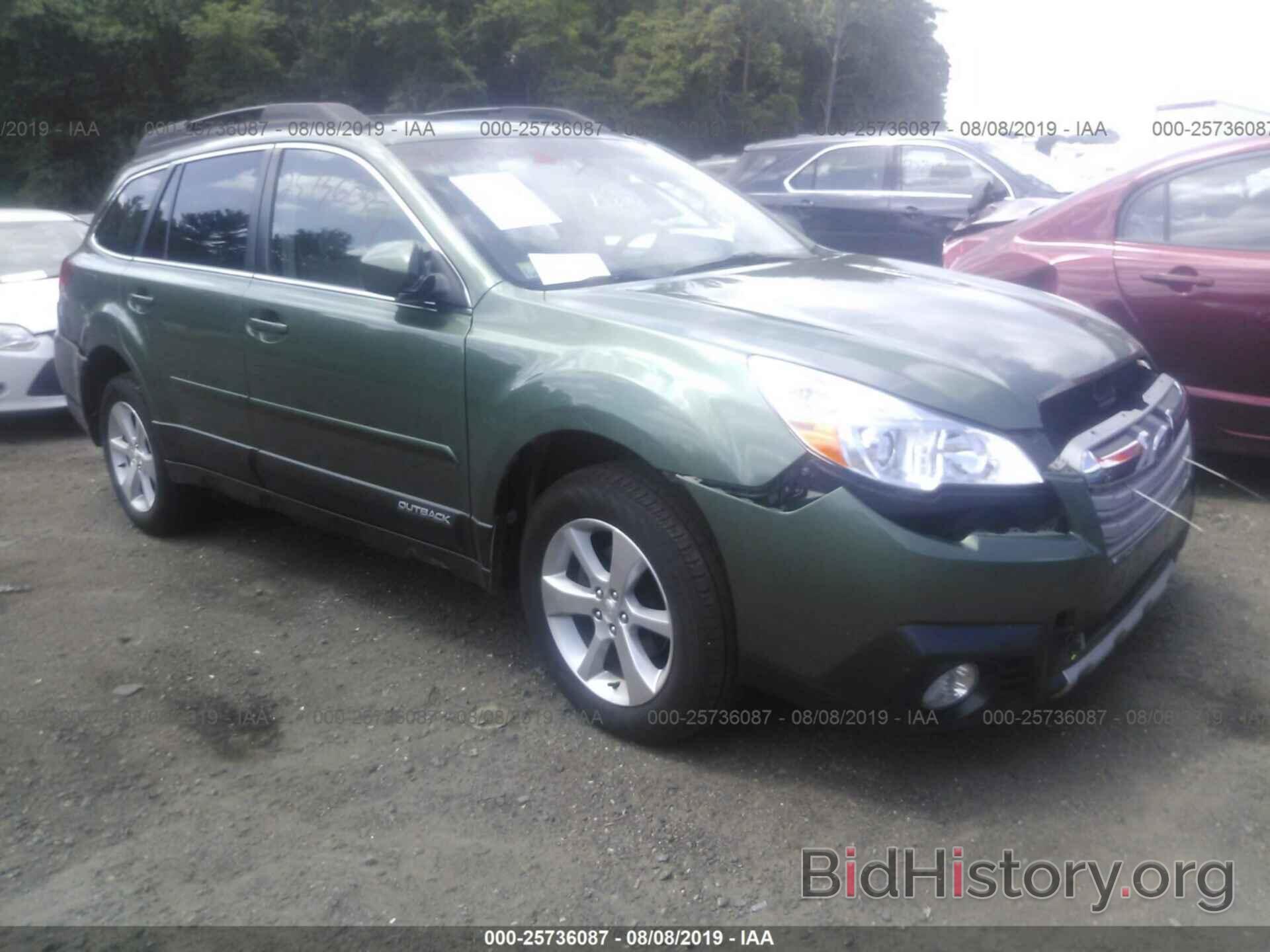 Photo 4S4BRBLC4E3252187 - SUBARU OUTBACK 2014