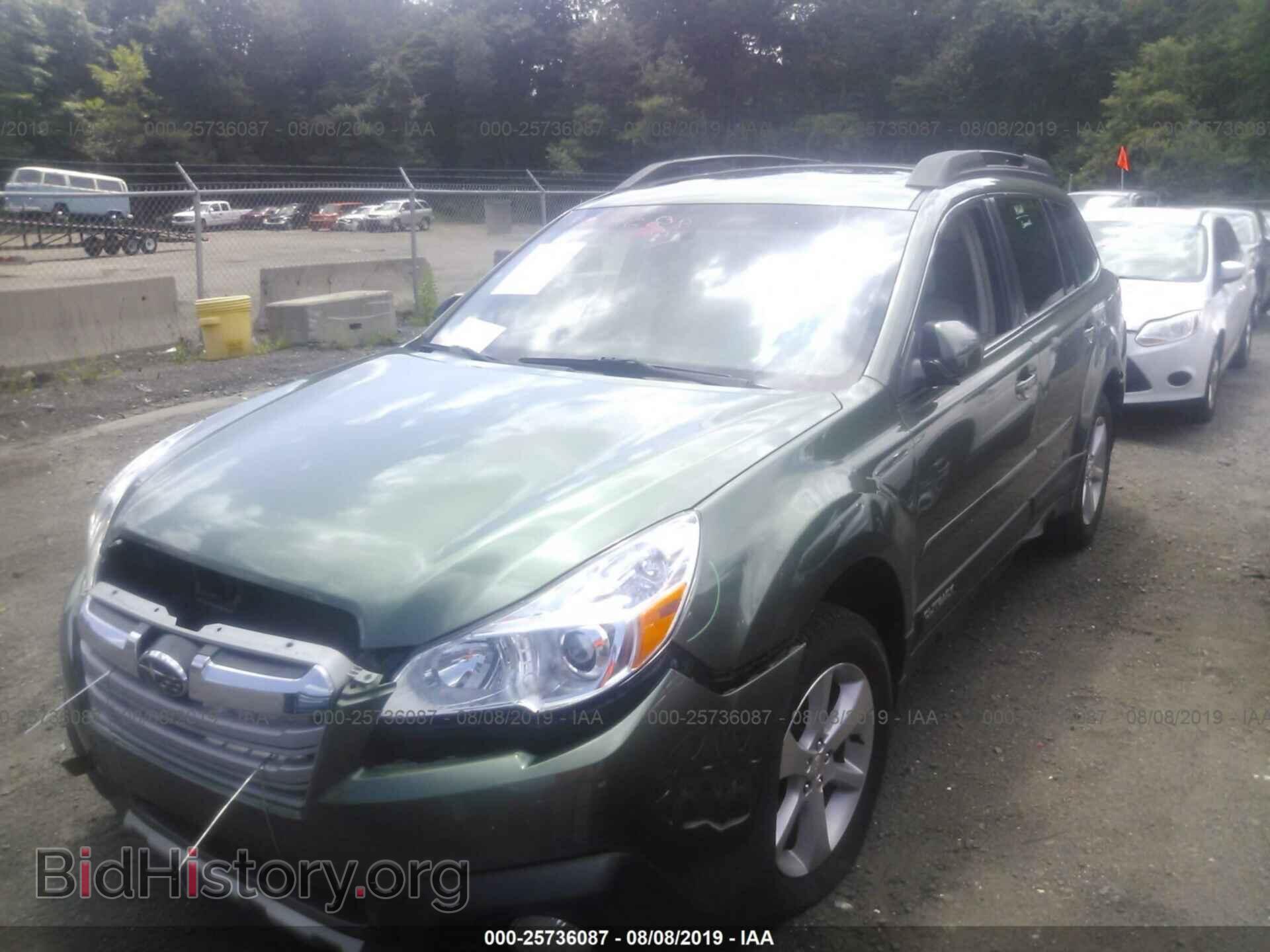 2014 SUBARU OUTBACK - VIN: 4S4BRBLC4E3252187 - Фото 2