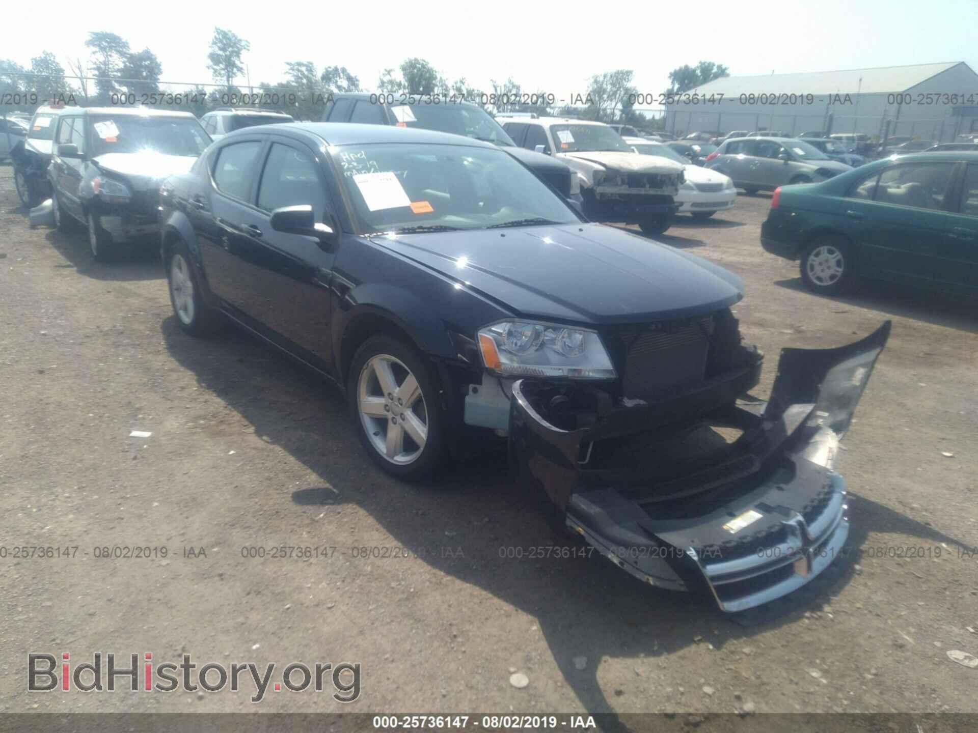 Photo 1C3CDZAB7DN649085 - DODGE AVENGER 2013