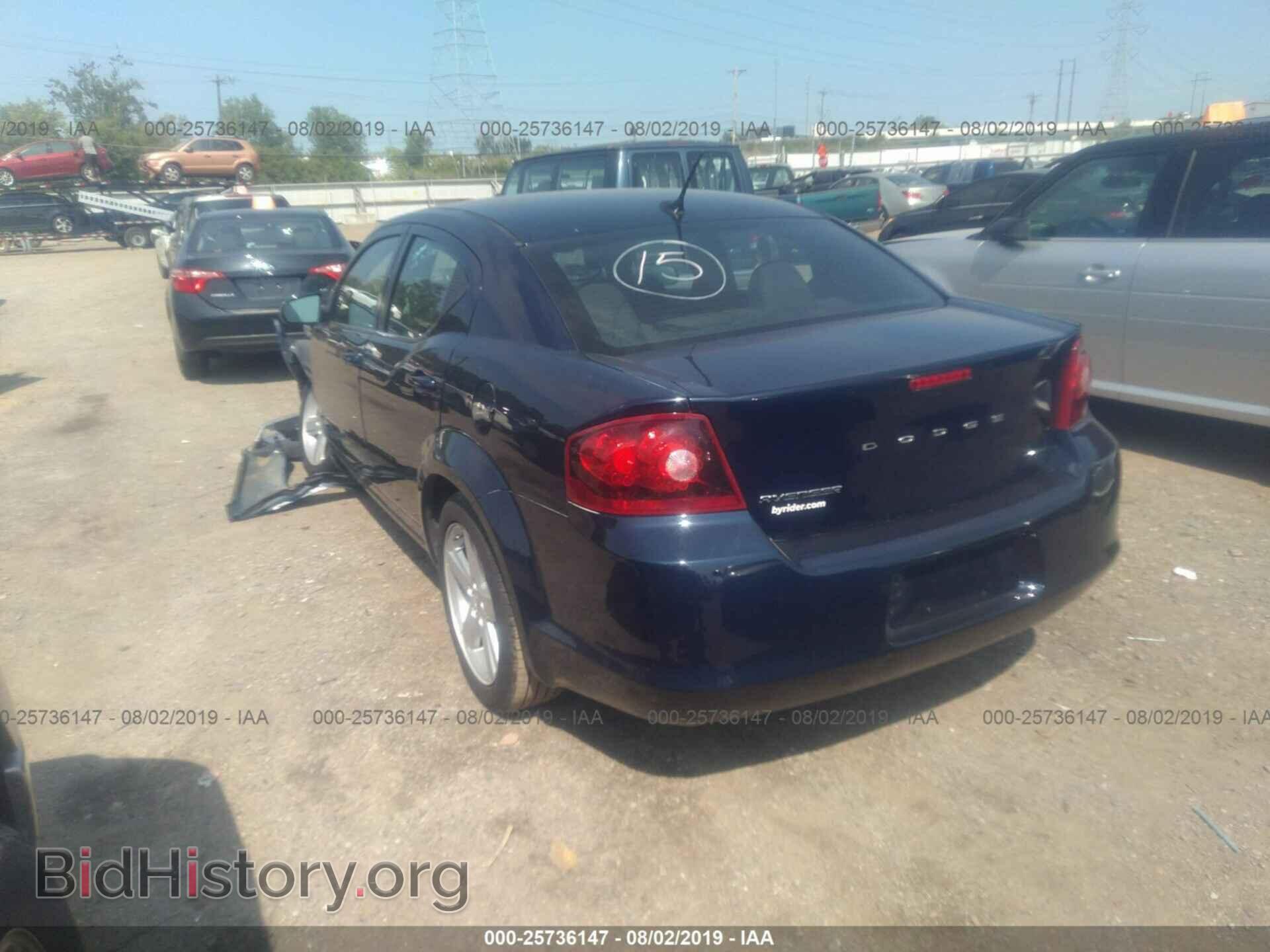 2013 DODGE AVENGER - VIN: 1C3CDZAB7DN649085 - Фото 3