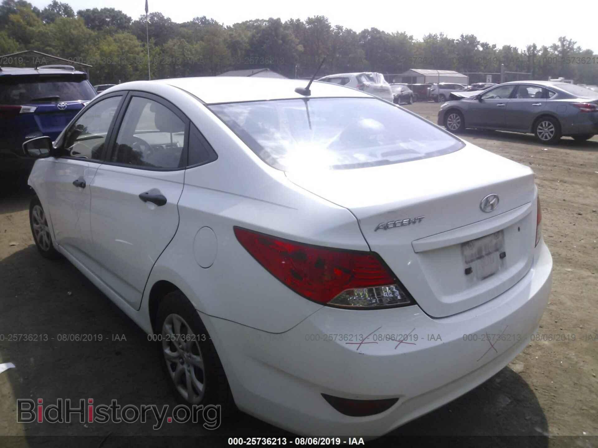 2012 HYUNDAI ACCENT - VIN: KMHCT4AE8CU055908 - Фото 3