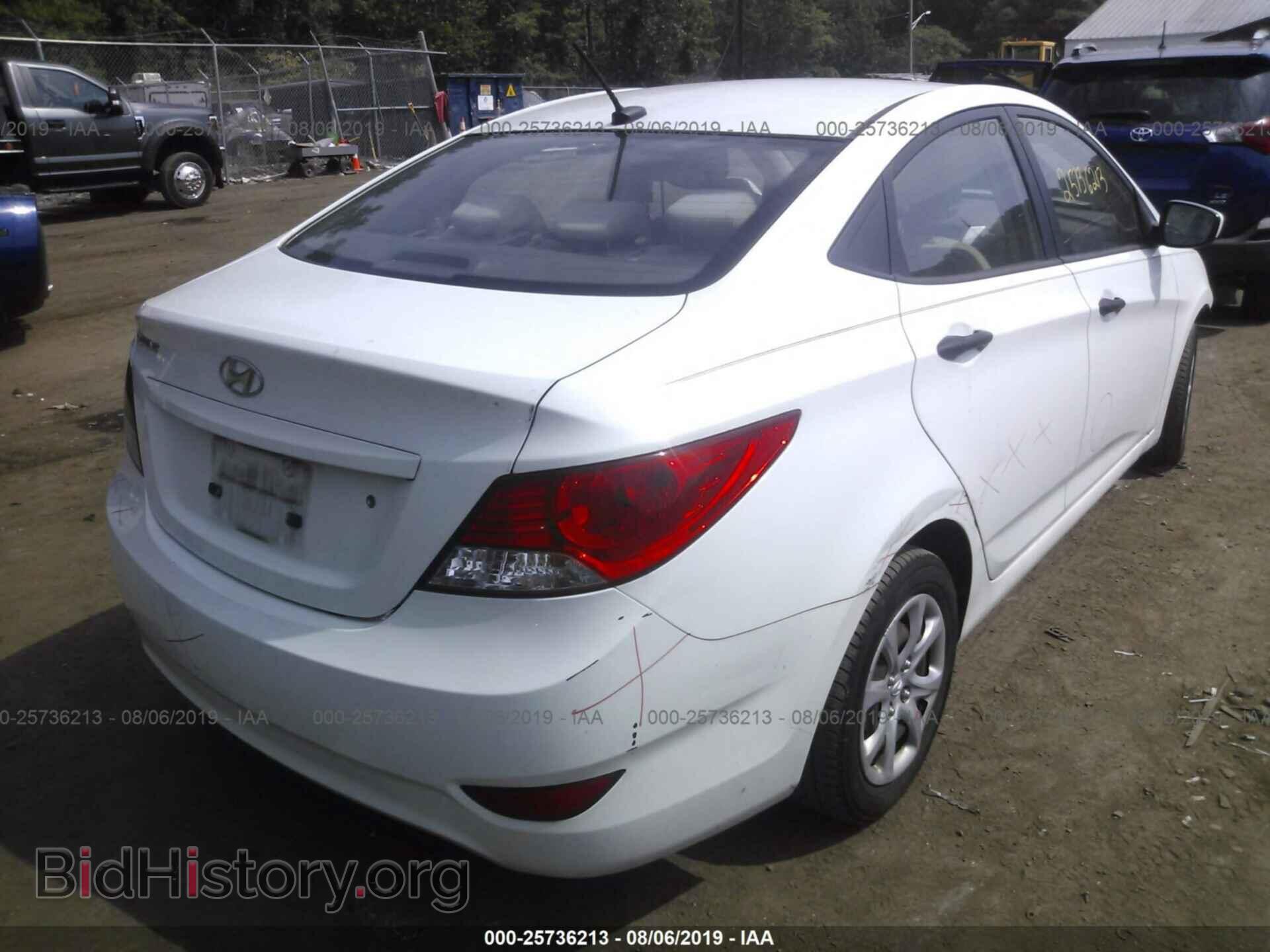 2012 HYUNDAI ACCENT - VIN: KMHCT4AE8CU055908 - Фото 4