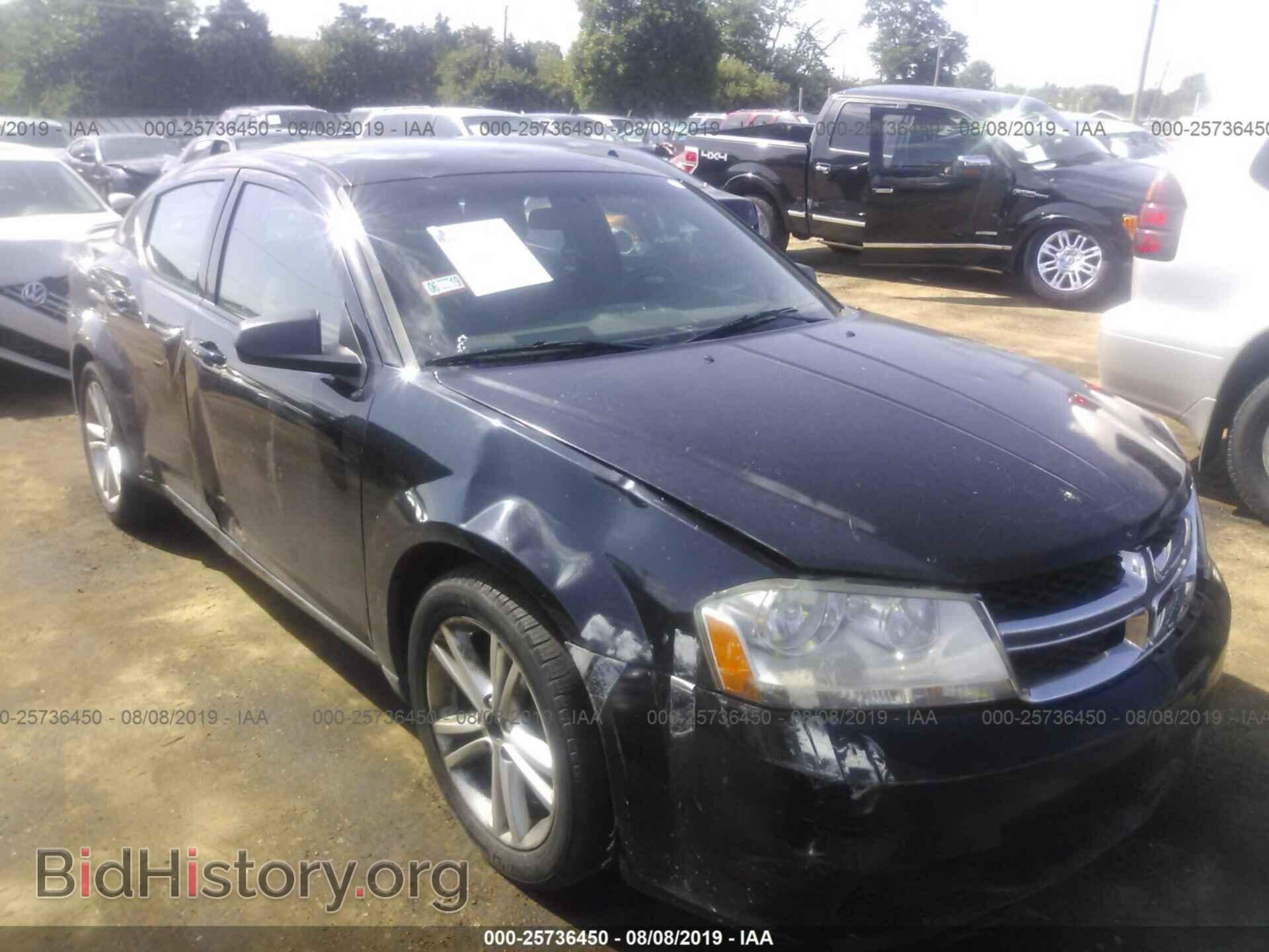 Photo 1C3CDZAG0CN256099 - DODGE AVENGER 2012