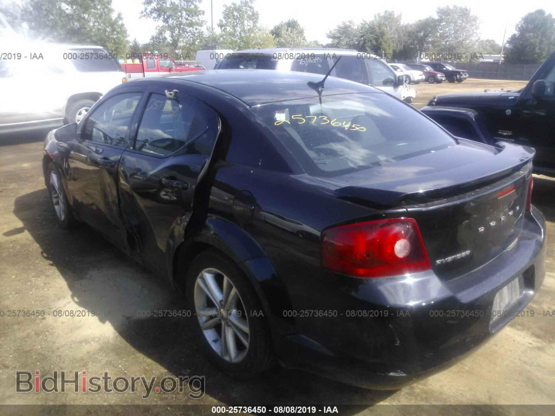 2012 DODGE AVENGER - VIN: 1C3CDZAG0CN256099 - Фото 3