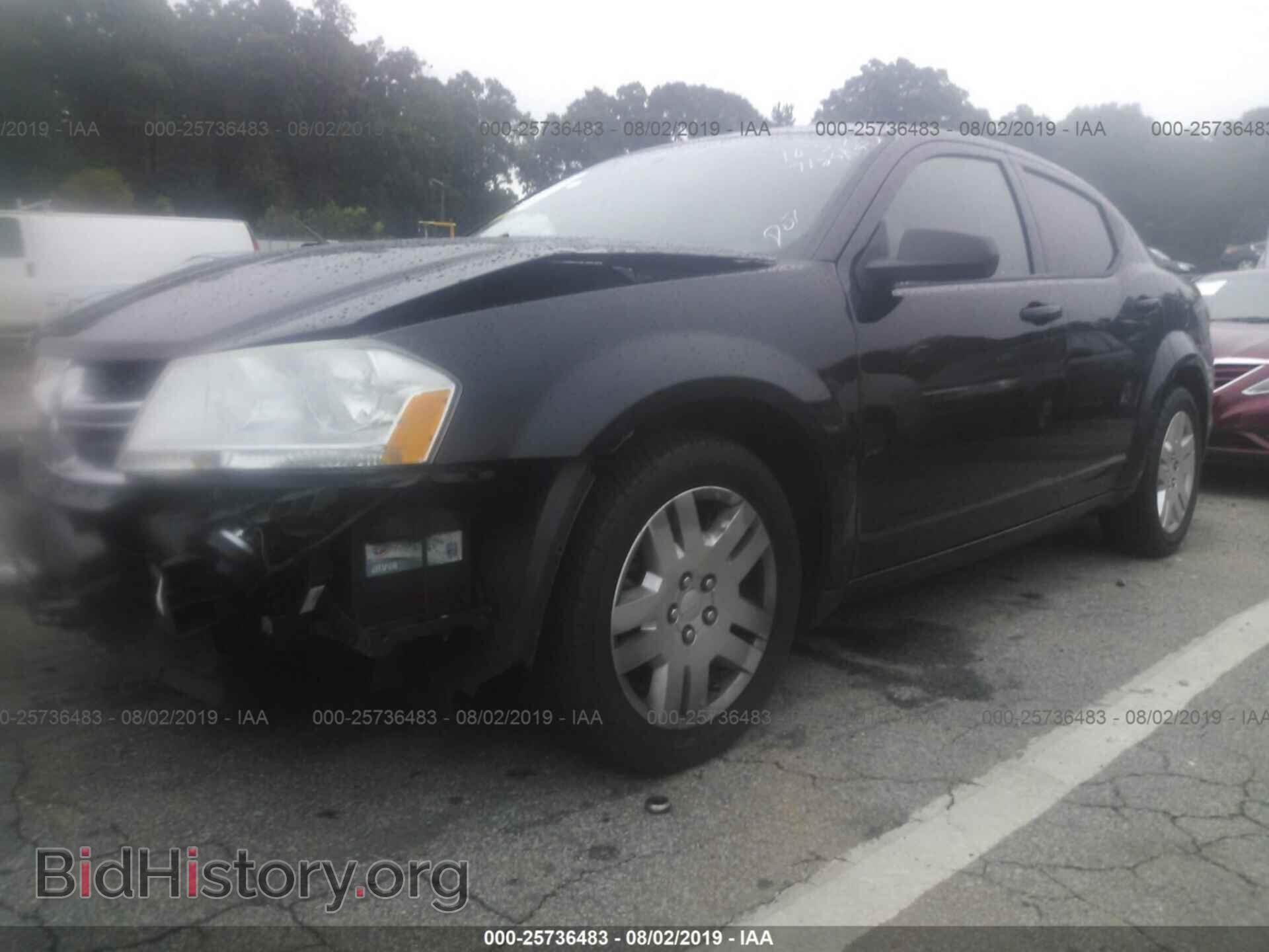 2014 DODGE AVENGER - VIN: 1C3CDZAB2EN108642 - Фото 2
