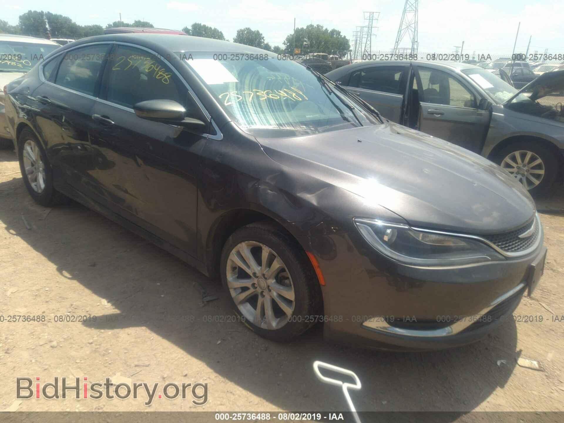 Photo 1C3CCCAB0GN155073 - CHRYSLER 200 2016