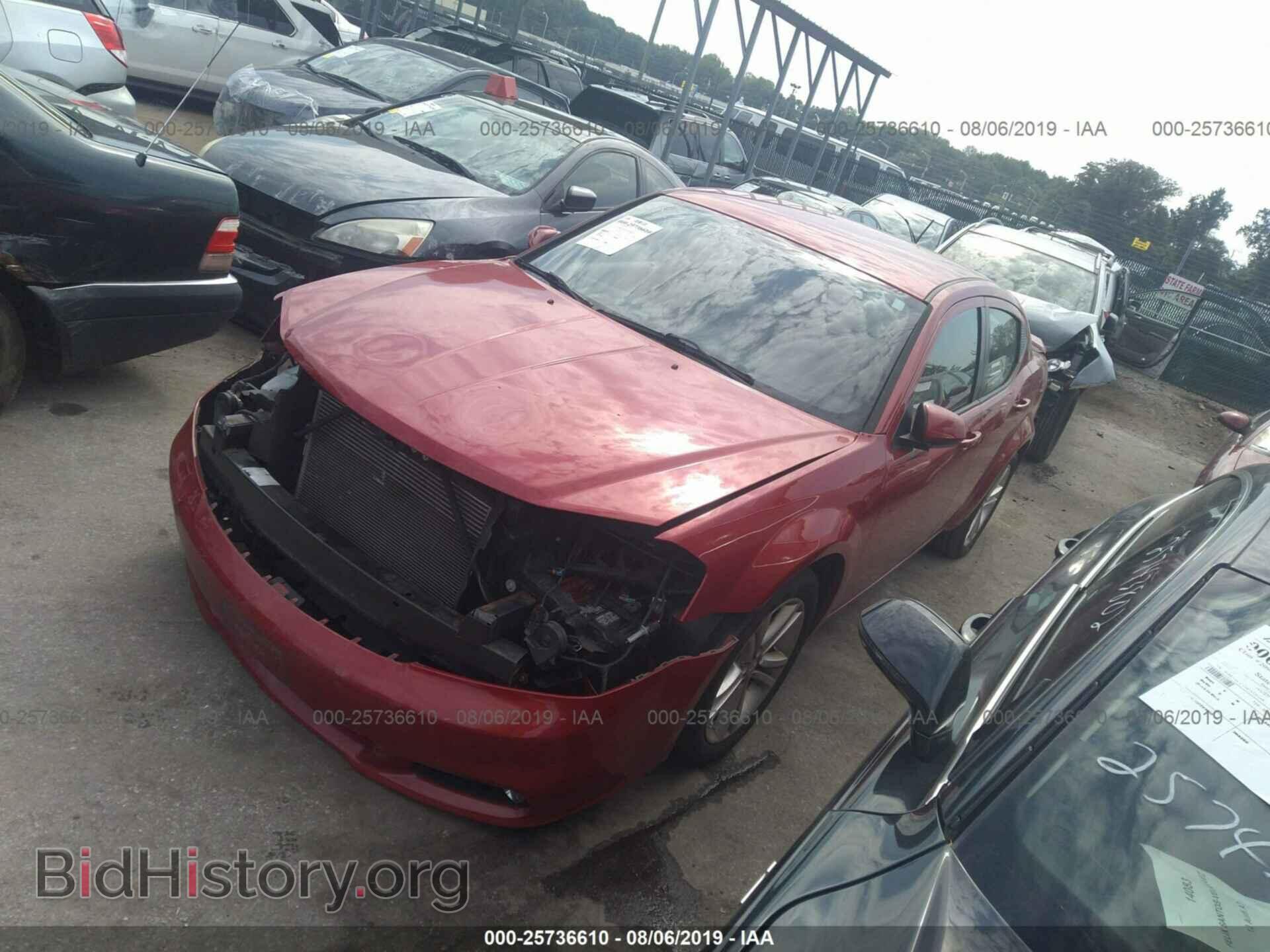 2012 DODGE AVENGER - VIN: 1C3CDZEG8CN198740 - Фото 2