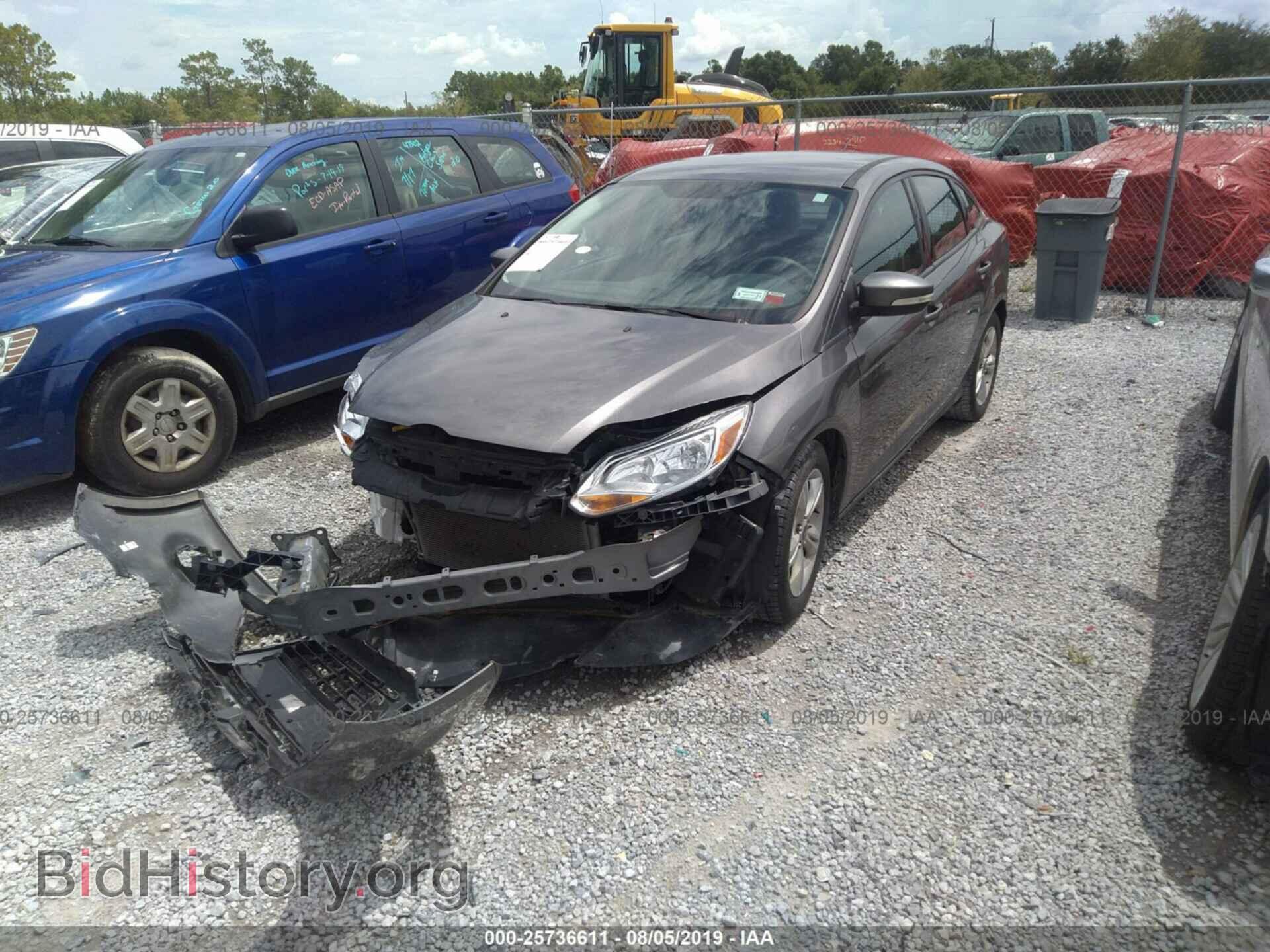 2014 FORD FOCUS - VIN: 1FADP3F23EL438496 - Фото 2