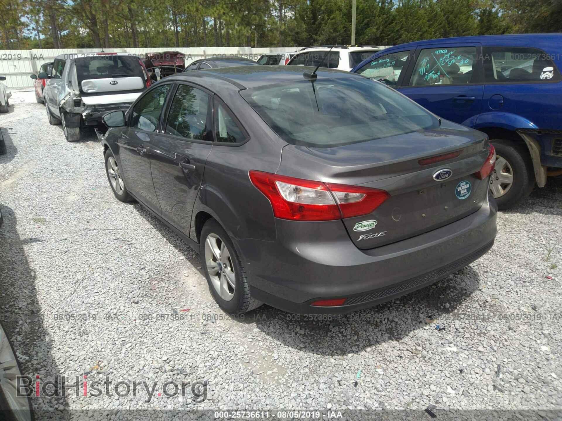 2014 FORD FOCUS - VIN: 1FADP3F23EL438496 - Фото 3