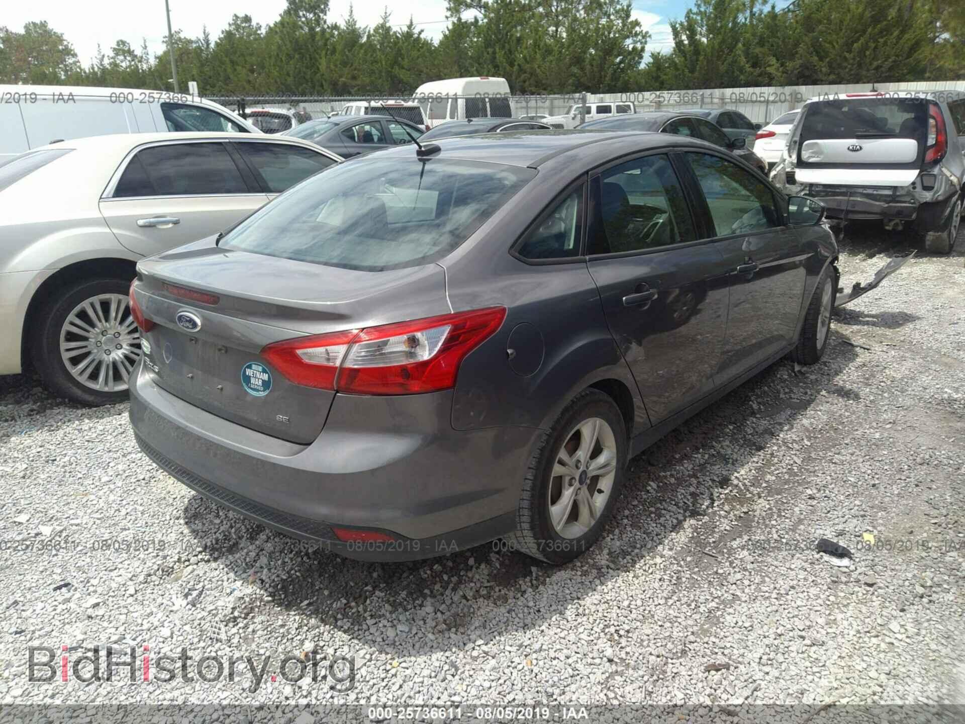 2014 FORD FOCUS - VIN: 1FADP3F23EL438496 - Фото 4