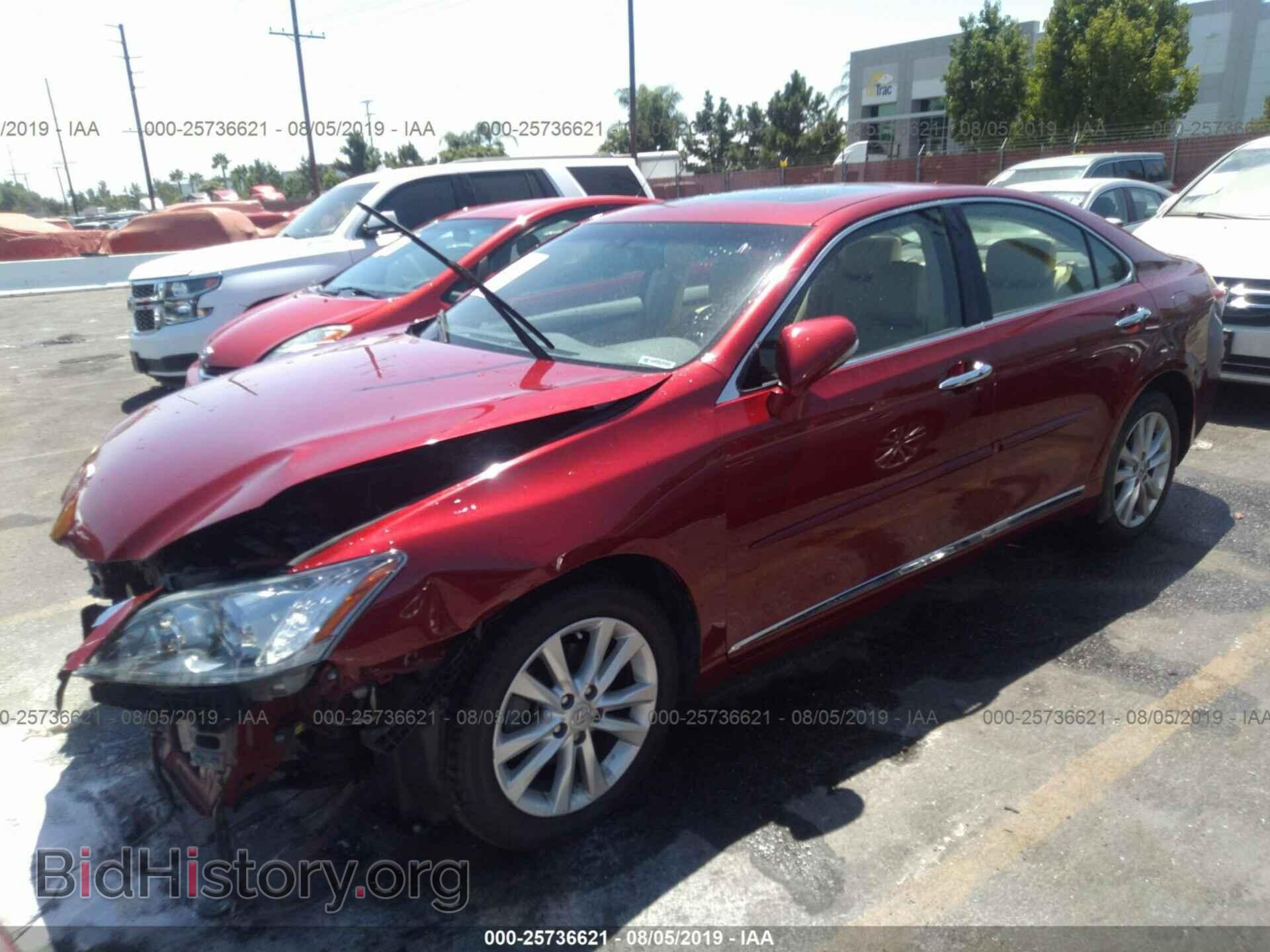 2011 LEXUS ES - VIN: JTHBK1EG2B2437146 - Фото 2