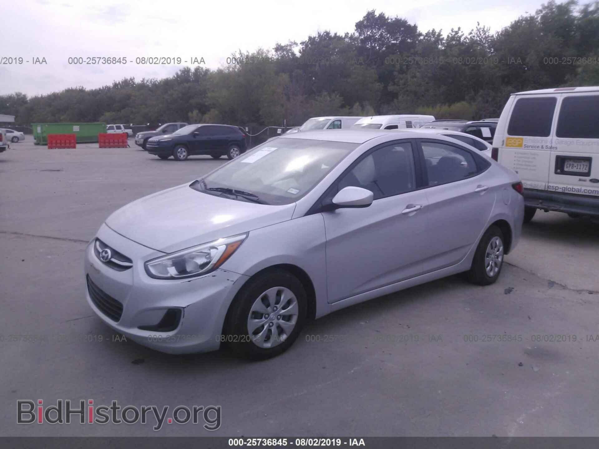 2017 HYUNDAI ACCENT - VIN: KMHCT4AE7HU302424 - Фото 2