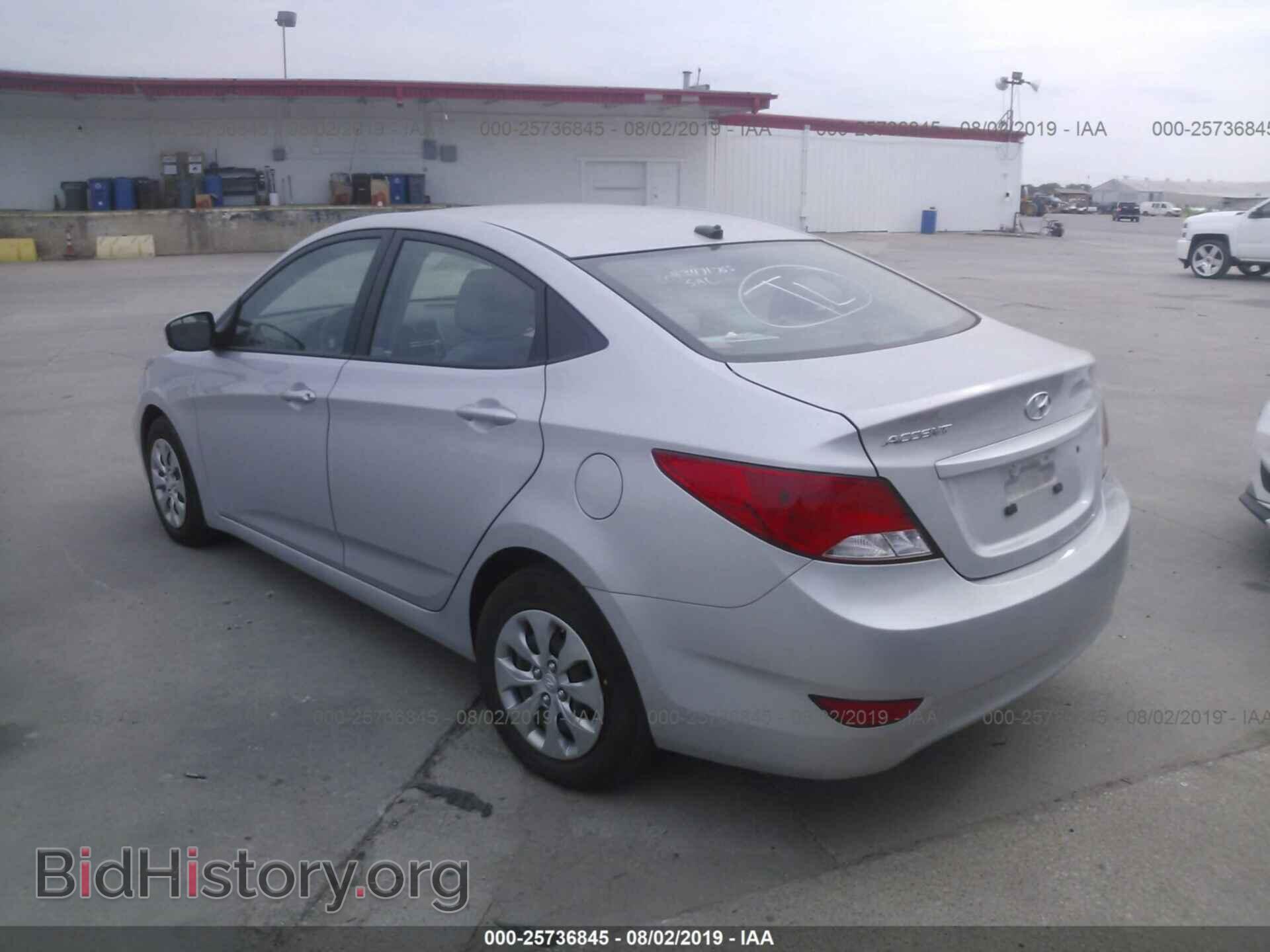 2017 HYUNDAI ACCENT - VIN: KMHCT4AE7HU302424 - Фото 3