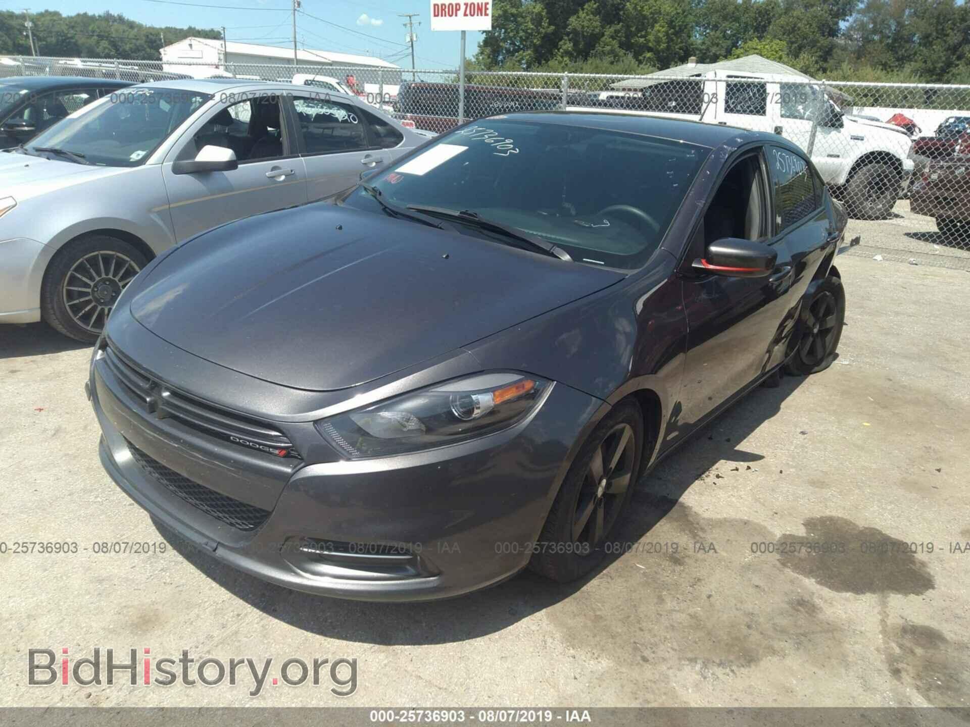 2015 DODGE DART - VIN: 1C3CDFBB1FD420617 - Photo 2