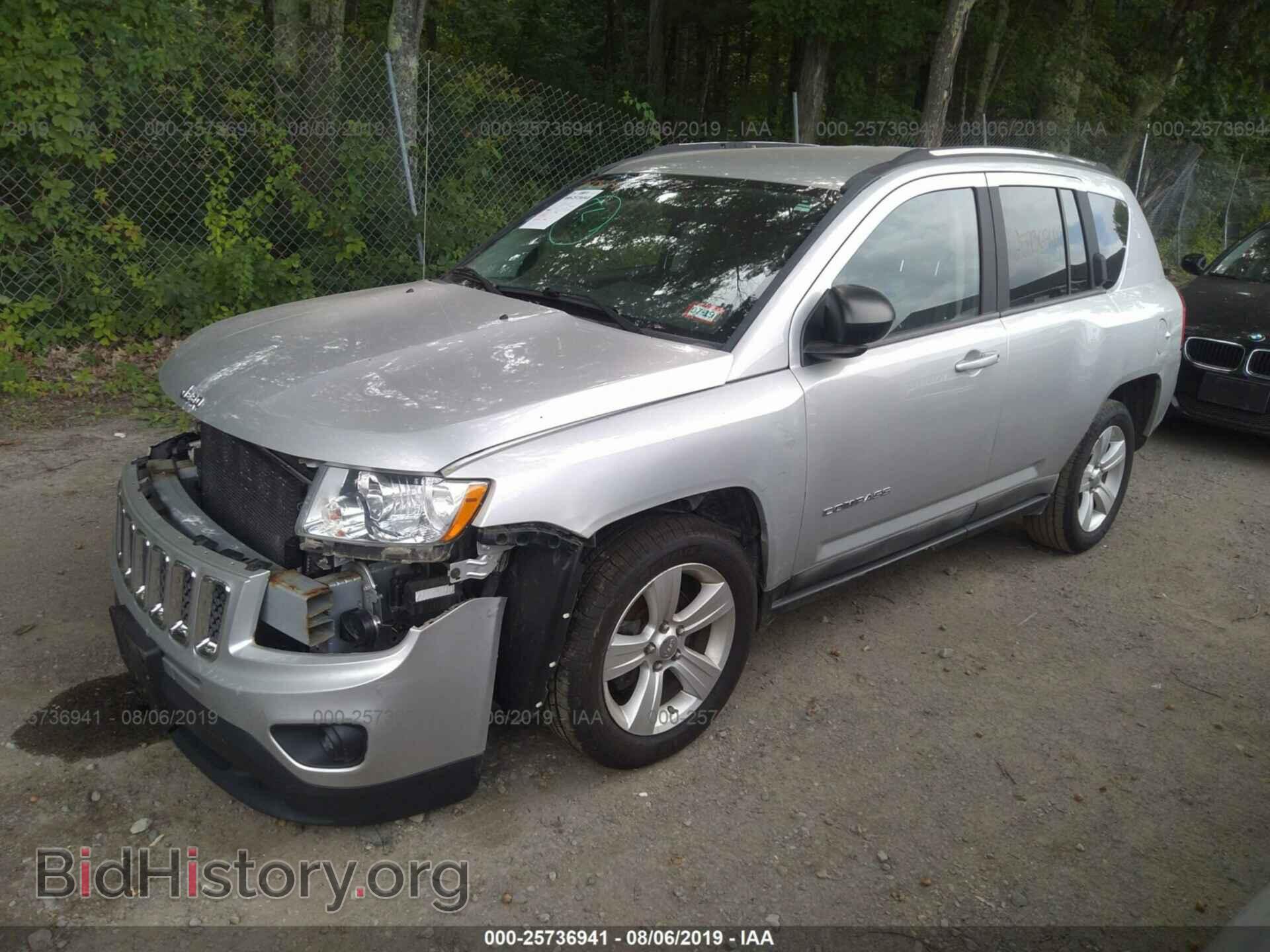 2011 JEEP COMPASS - VIN: 1J4NT1FB5BD142460 - Фото 2