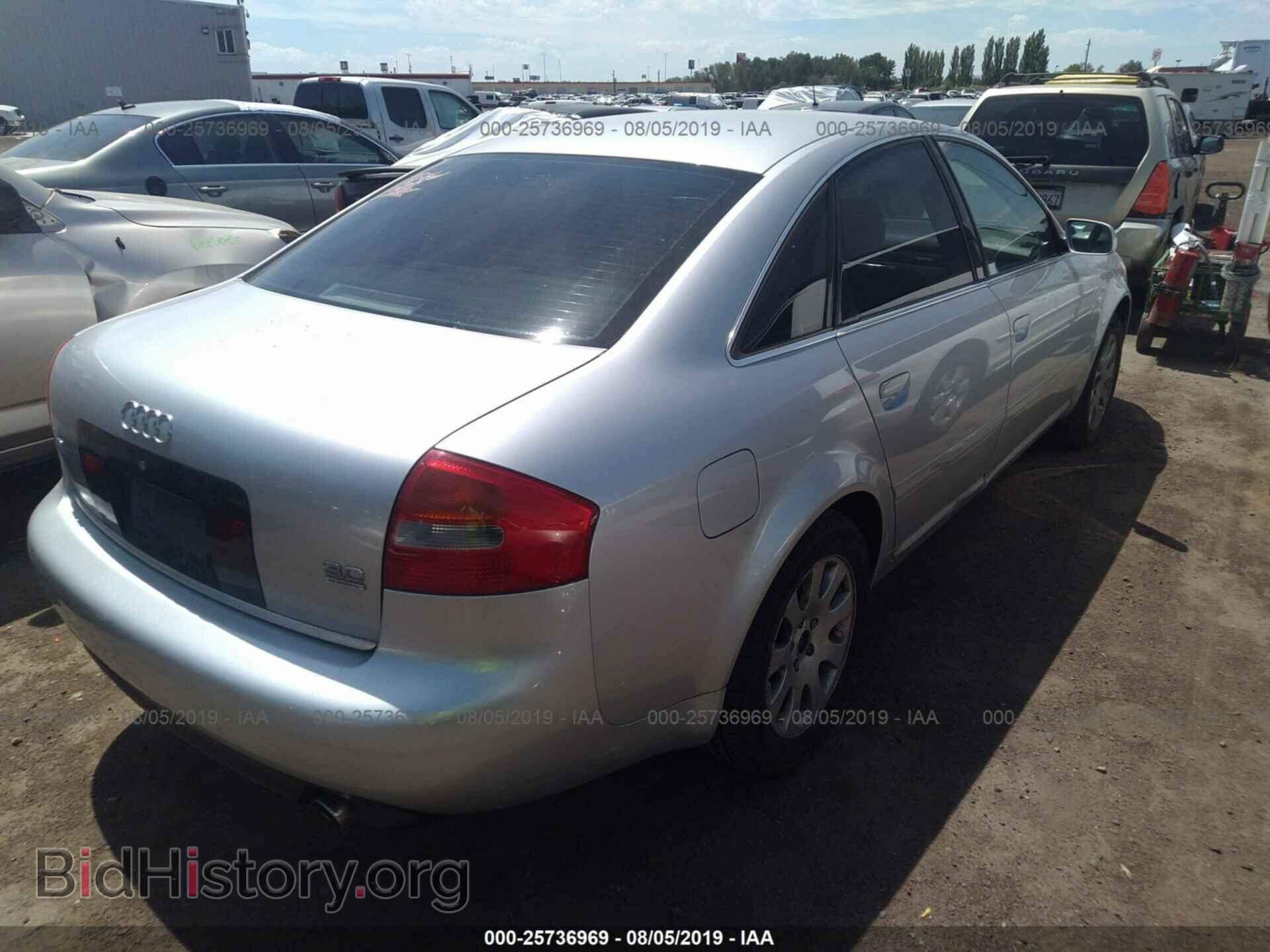 2002 AUDI A6 - VIN: WAULT64B12N042361 - Фото 4