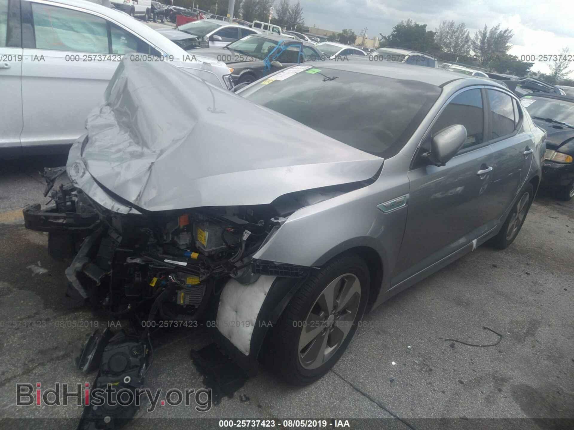 2014 KIA OPTIMA - VIN: KNAGN4AD6E5073633 - Фото 2