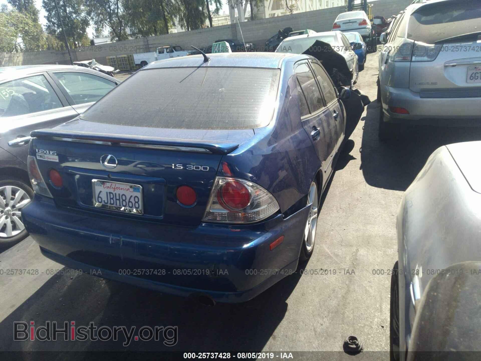 2001 LEXUS IS - VIN: JTHBD182010004977 - Photo 4
