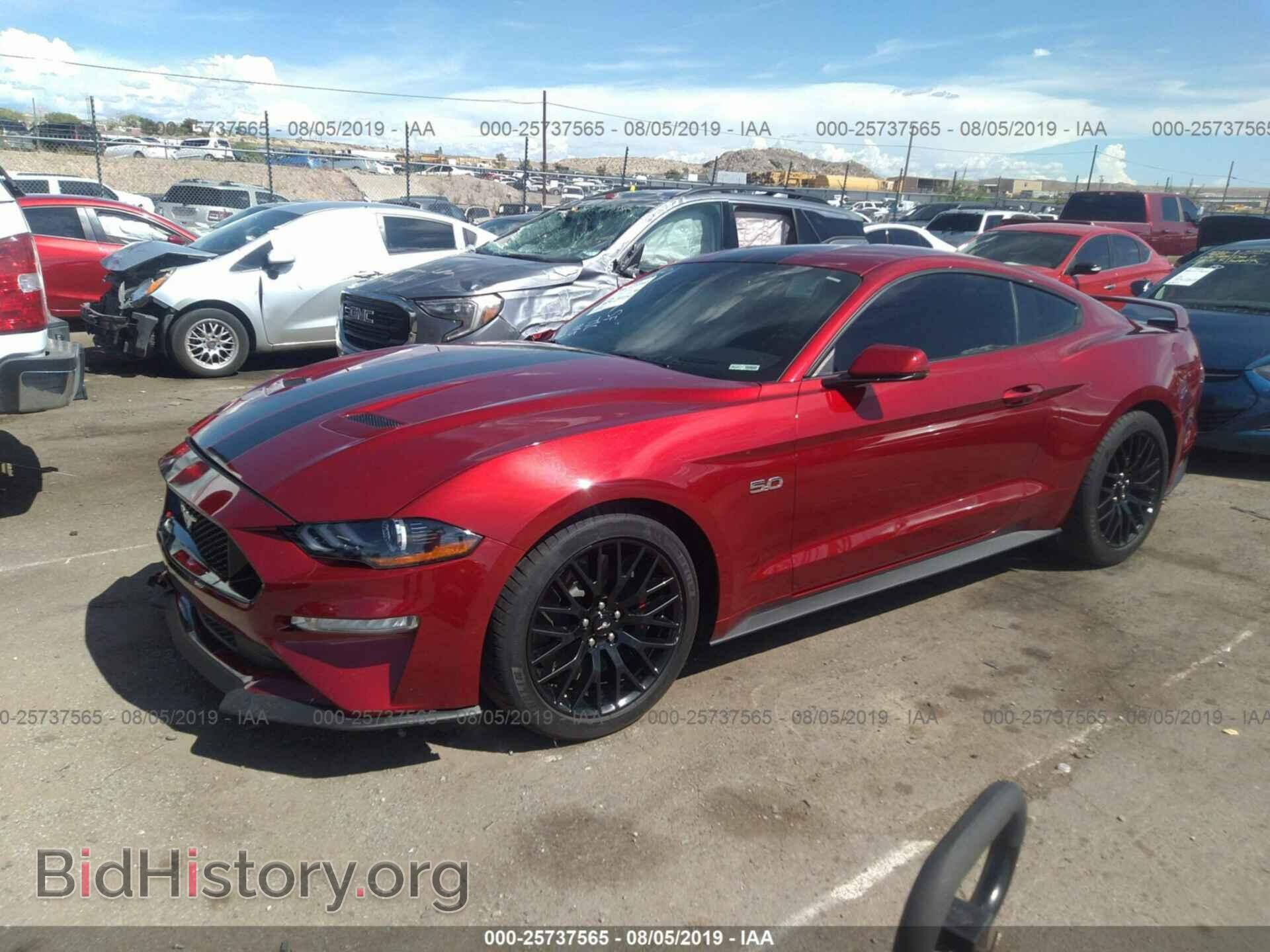 2019 FORD MUSTANG - VIN: 1FA6P8CF6K5134754 - Фото 2