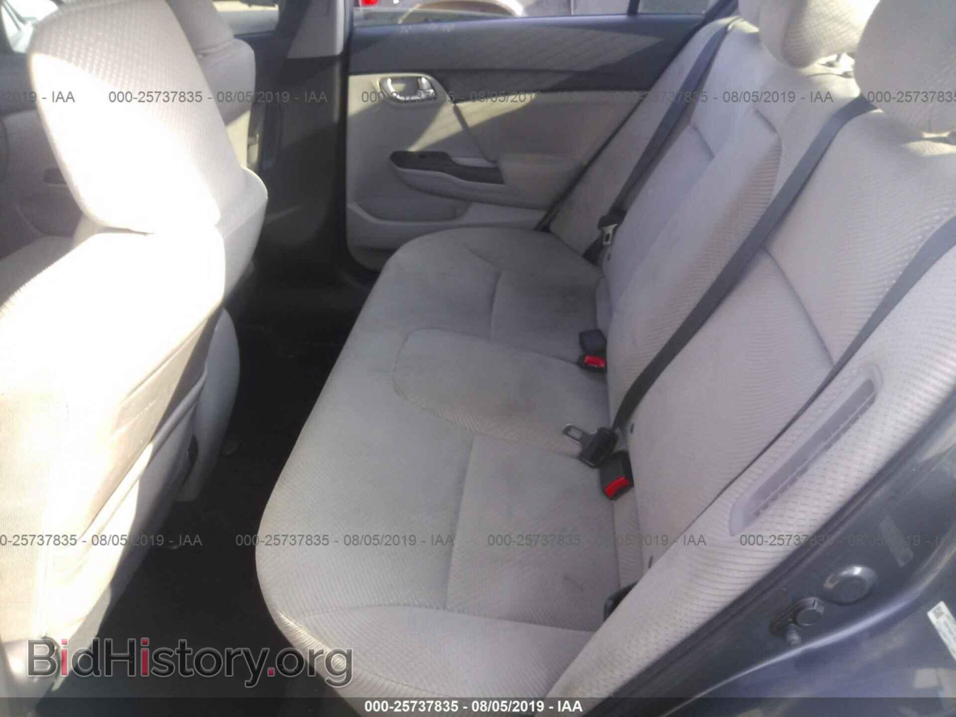 2013 HONDA CIVIC - VIN: 19XFB4F28DE004007 - Фото 8