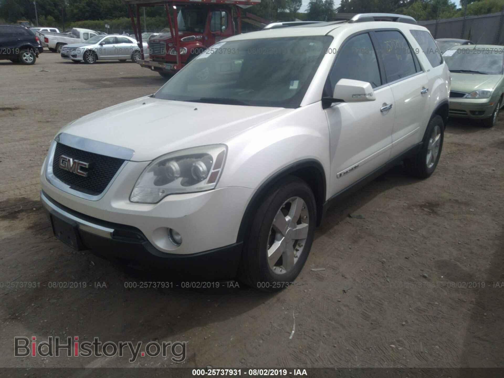 2007 GMC ACADIA - VIN: 1GKEV33757J140443 - Фото 2