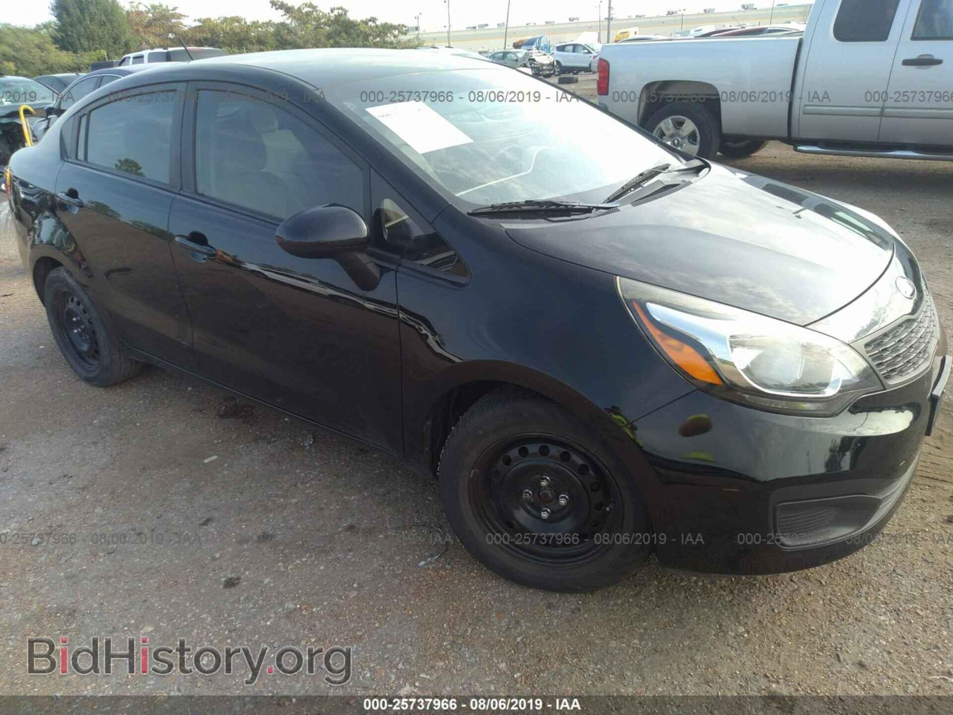 Фотография KNADM4A32D6234789 - KIA RIO 2013
