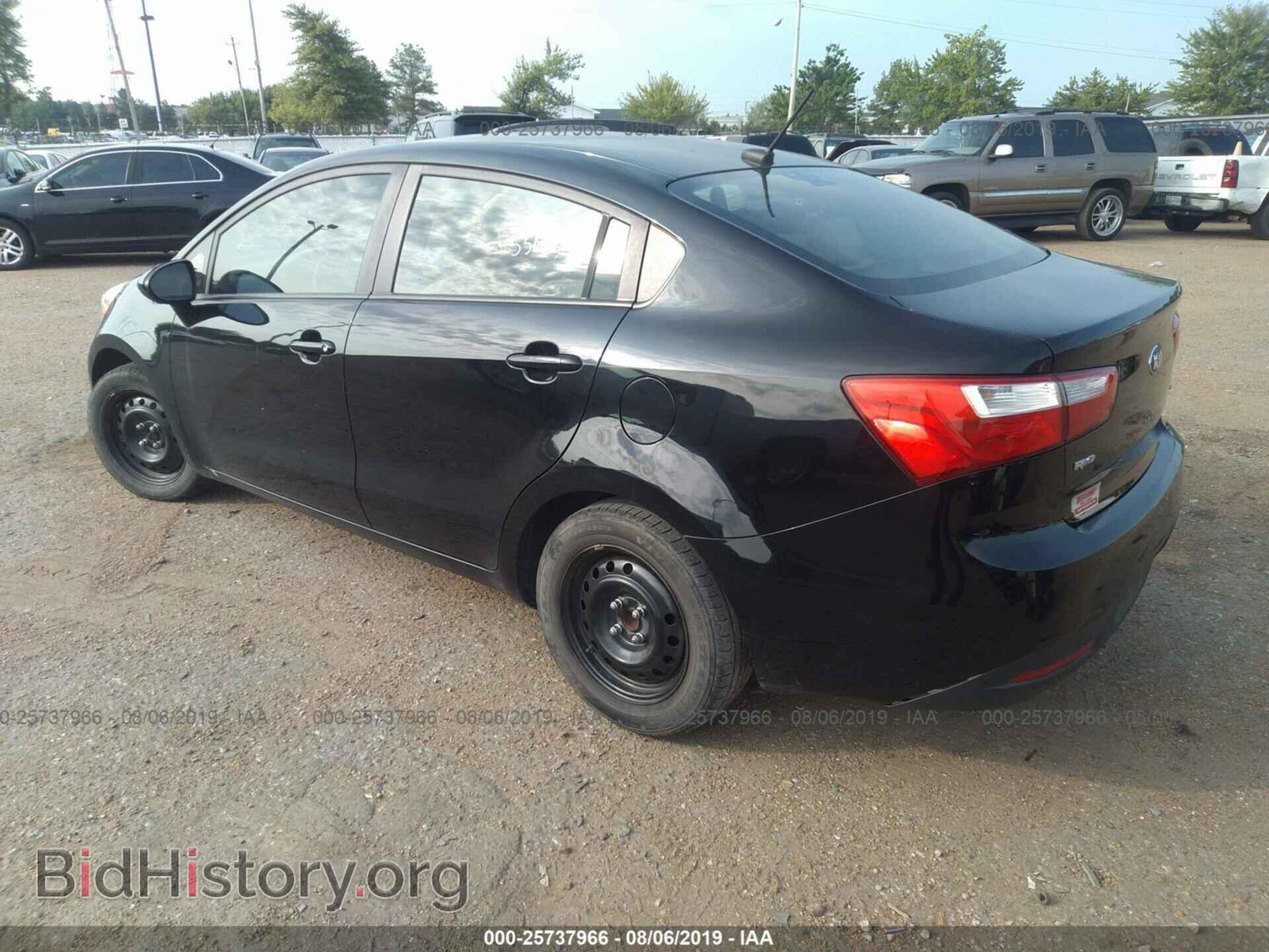 2013 KIA RIO - VIN: KNADM4A32D6234789 - Фото 3