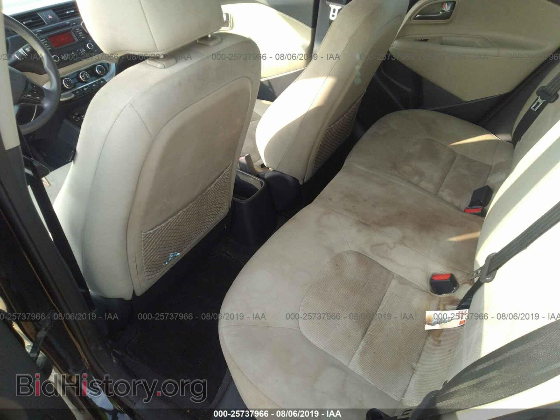 2013 KIA RIO - VIN: KNADM4A32D6234789 - Фото 8